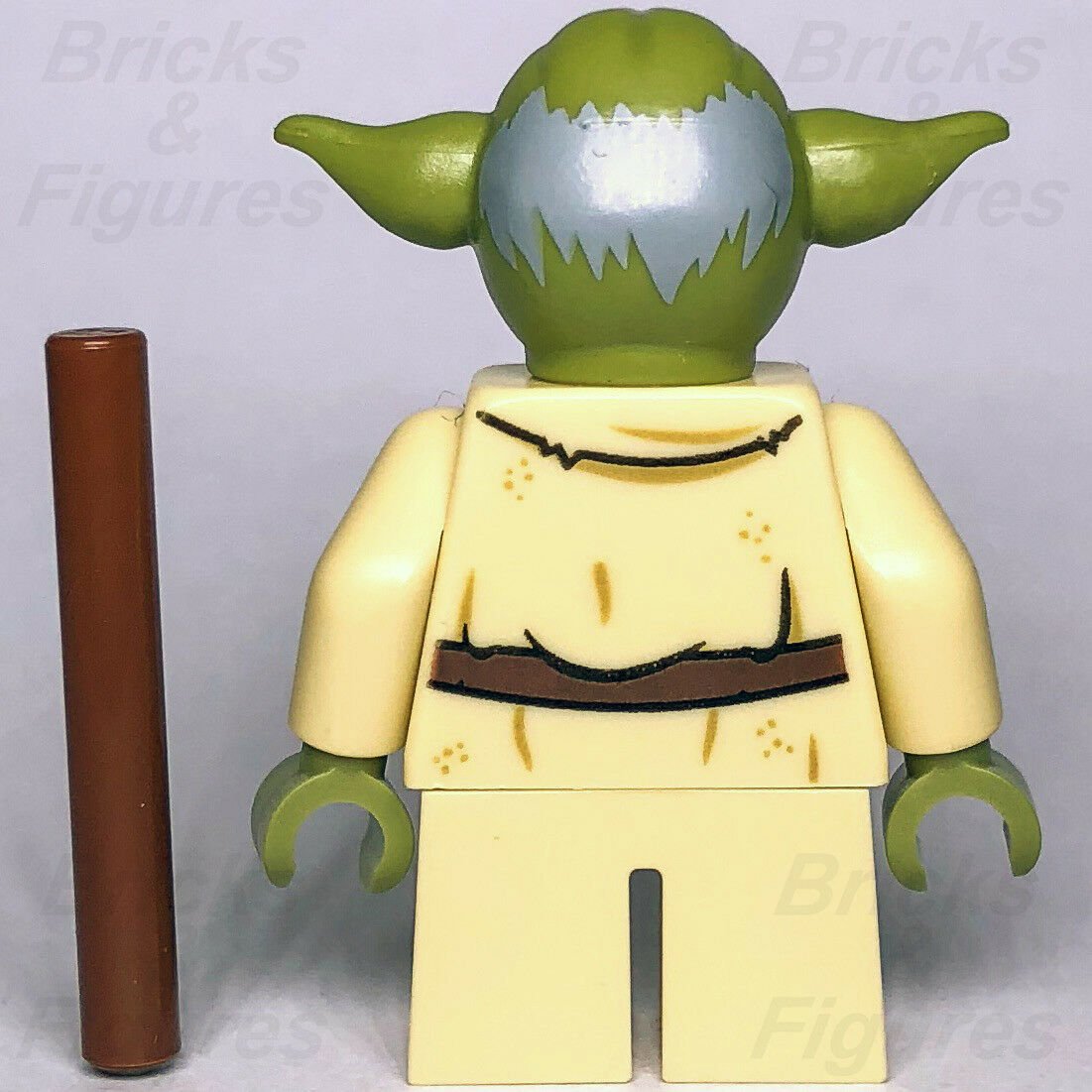 New Star Wars LEGO Yoda Exiled on Dagobah Grand Jedi Master Minifigure 75208 - Bricks & Figures