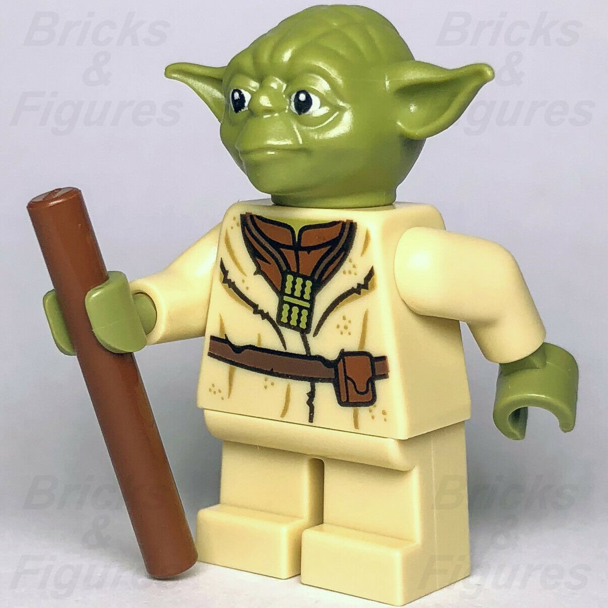 New Star Wars LEGO Yoda Exiled on Dagobah Grand Jedi Master Minifigure 75208 - Bricks & Figures