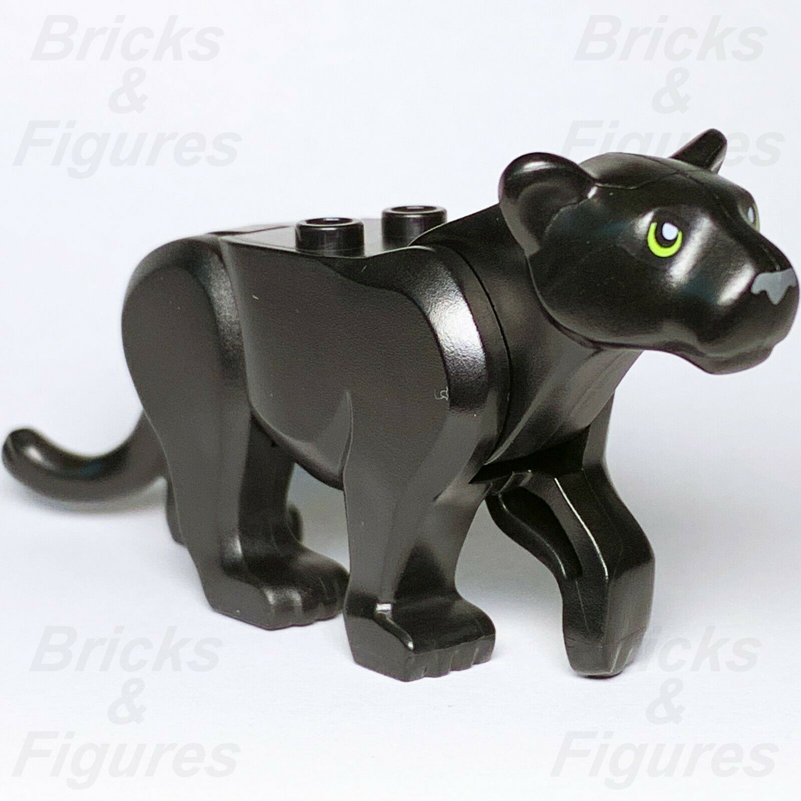 New Town City Jungle LEGO Black Panther Large Cat Animal from set 60159 Genuine - Bricks & Figures