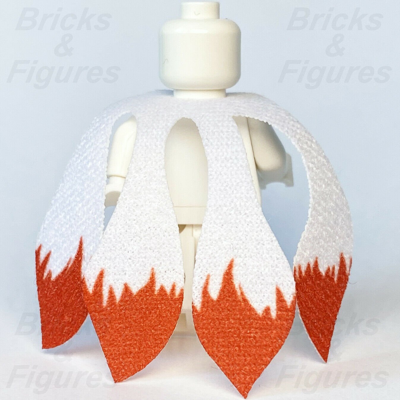 Ninjago LEGO Akita's 4 Long Fox Tails Pattern Cloth Cape Minifigure Part 70678 - Bricks & Figures