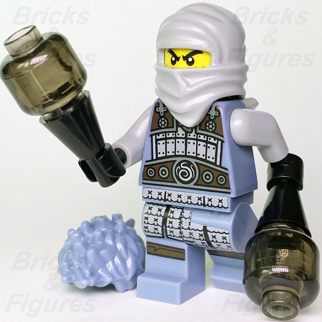 Ninjago LEGO Ash Ninja Elemental Master of Smoke Minifigure 853687 njo298 - Bricks & Figures