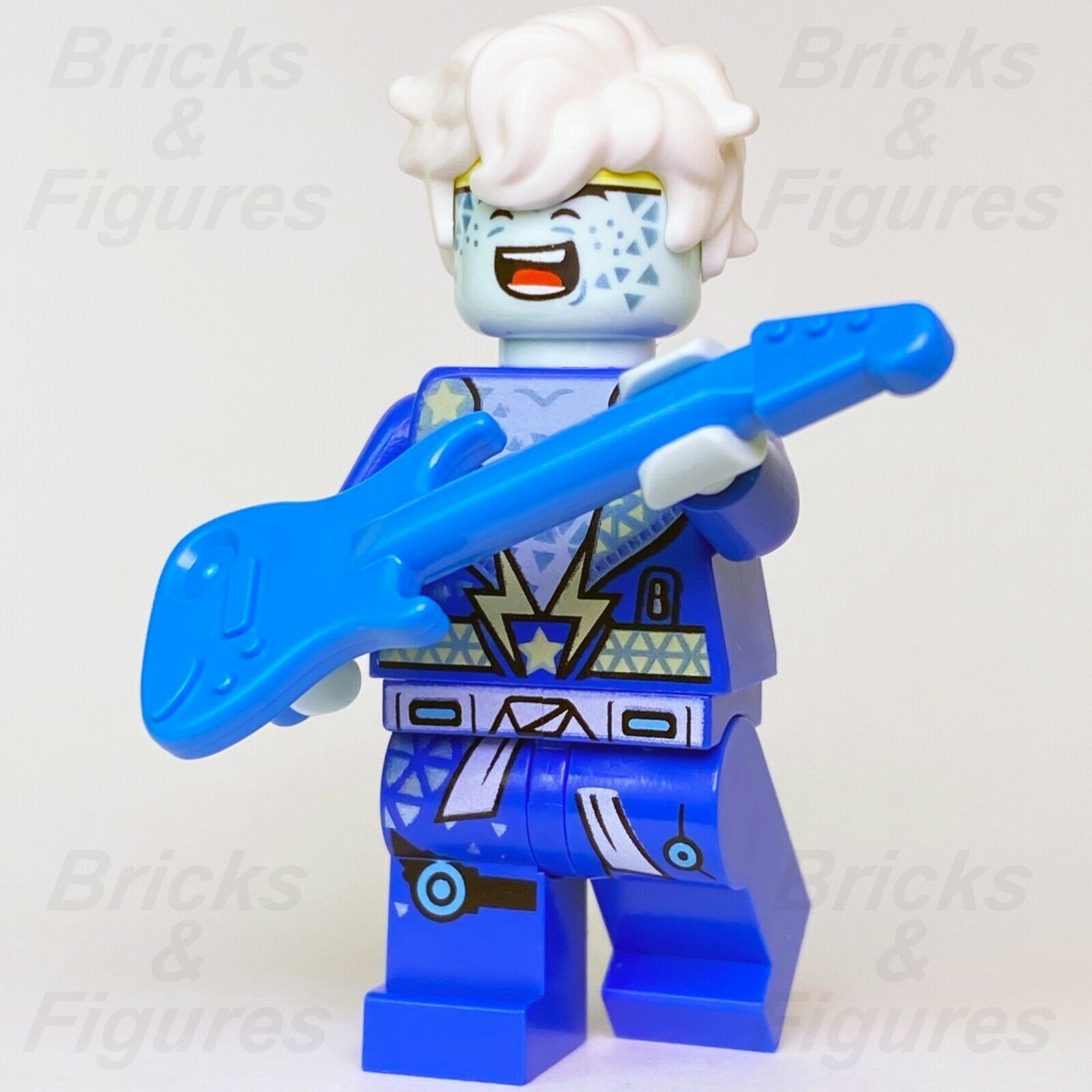 Ninjago LEGO® Avatar Jay with Blue Guitar Ninja Prime Empire Minifigure 71715 - Bricks & Figures