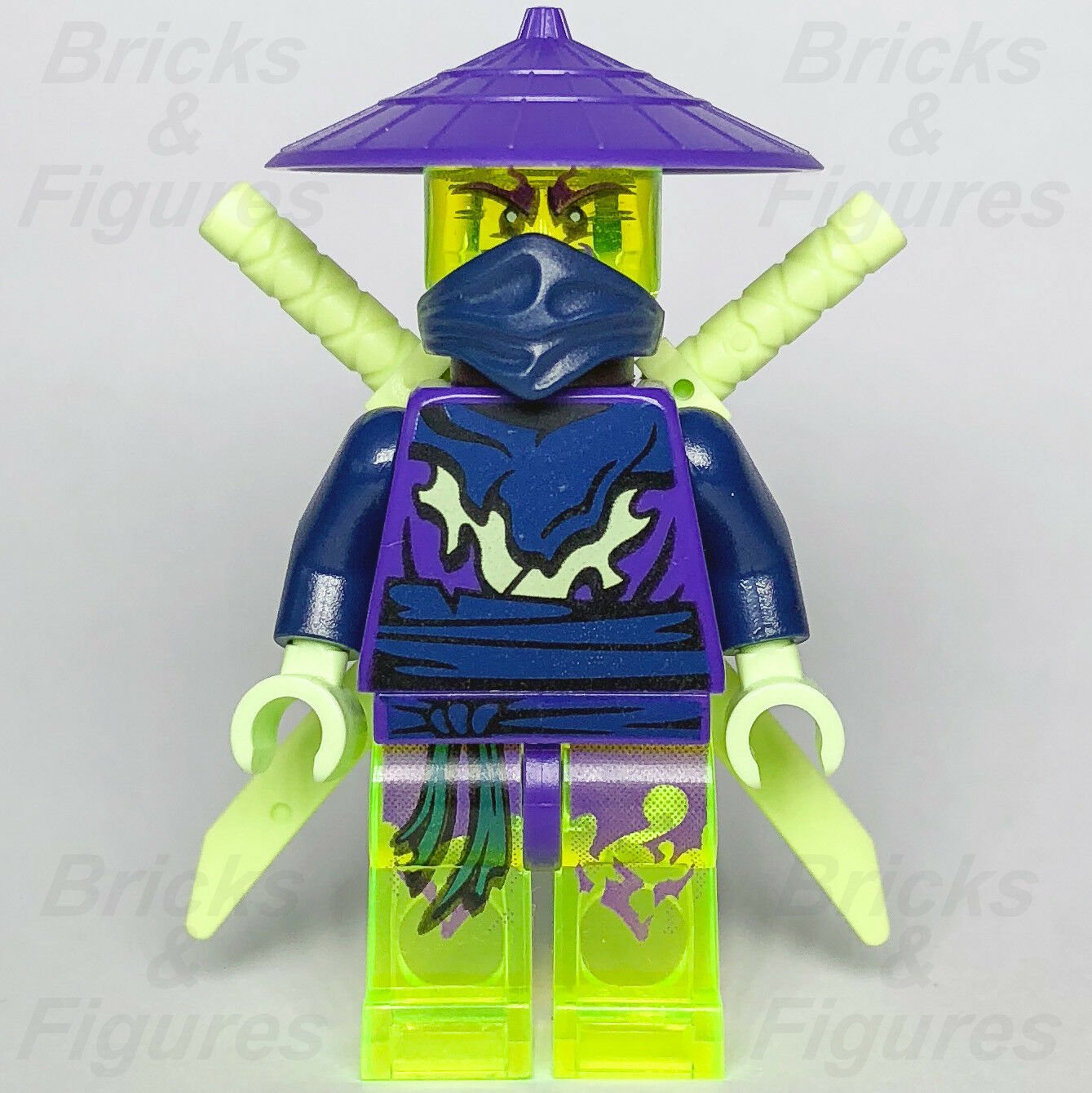 NINJAGO lego GHOST WARRIOR COWLER cursed realm Minifigure 70736 - Bricks & Figures