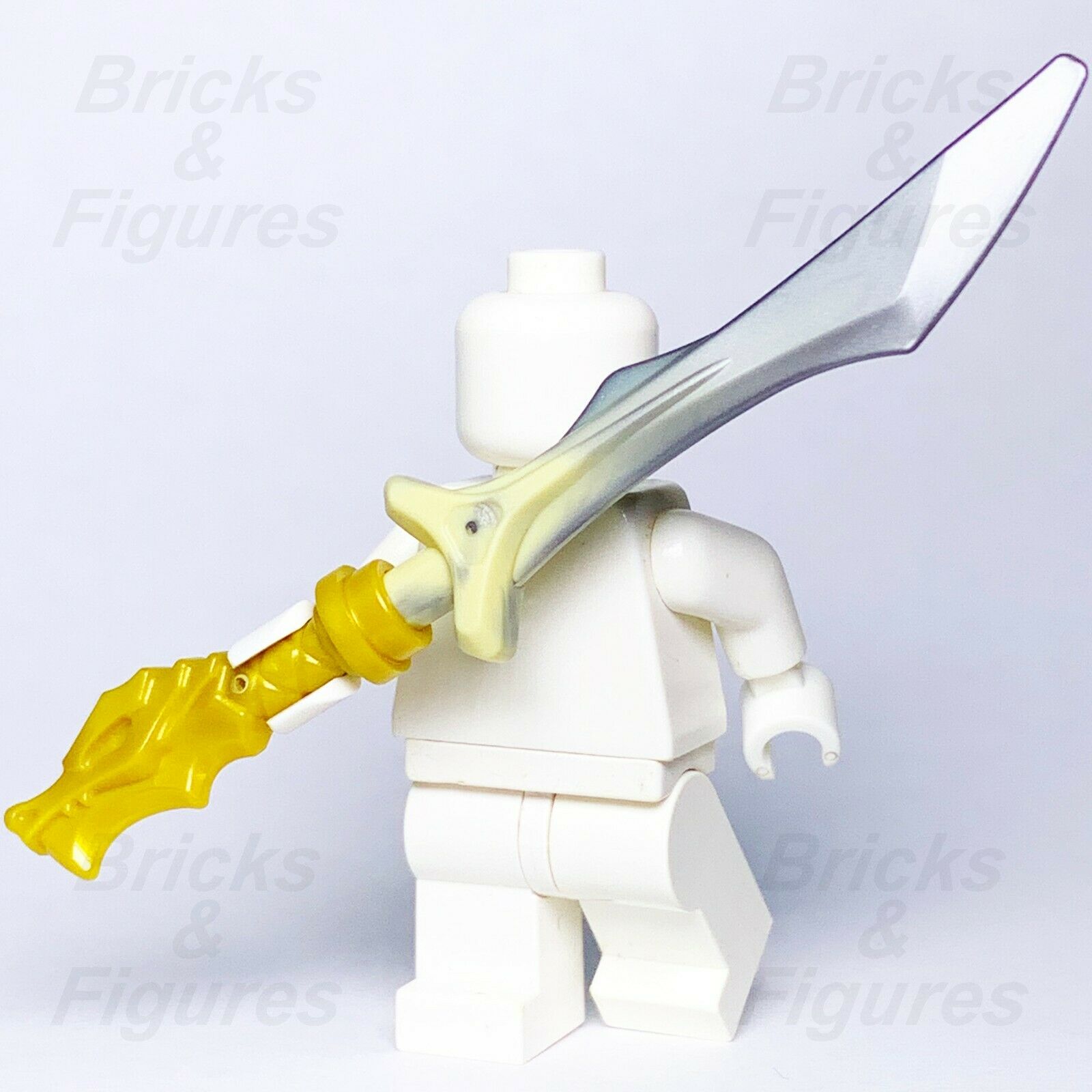 Ninjago LEGO Golden Ninja Mystical Dragonbone Sword & Dragon Hilt Genuine Parts - Bricks & Figures