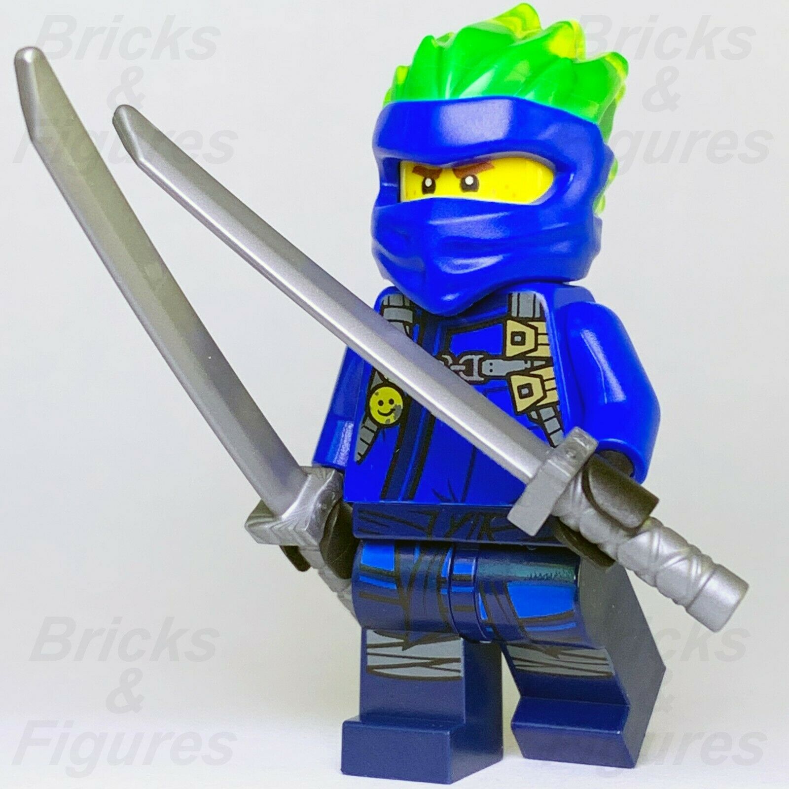 Ninjago LEGO JAY FS Secret of the Forbidden Spinjitsu Blue Ninja Minifig 70673 - Bricks & Figures