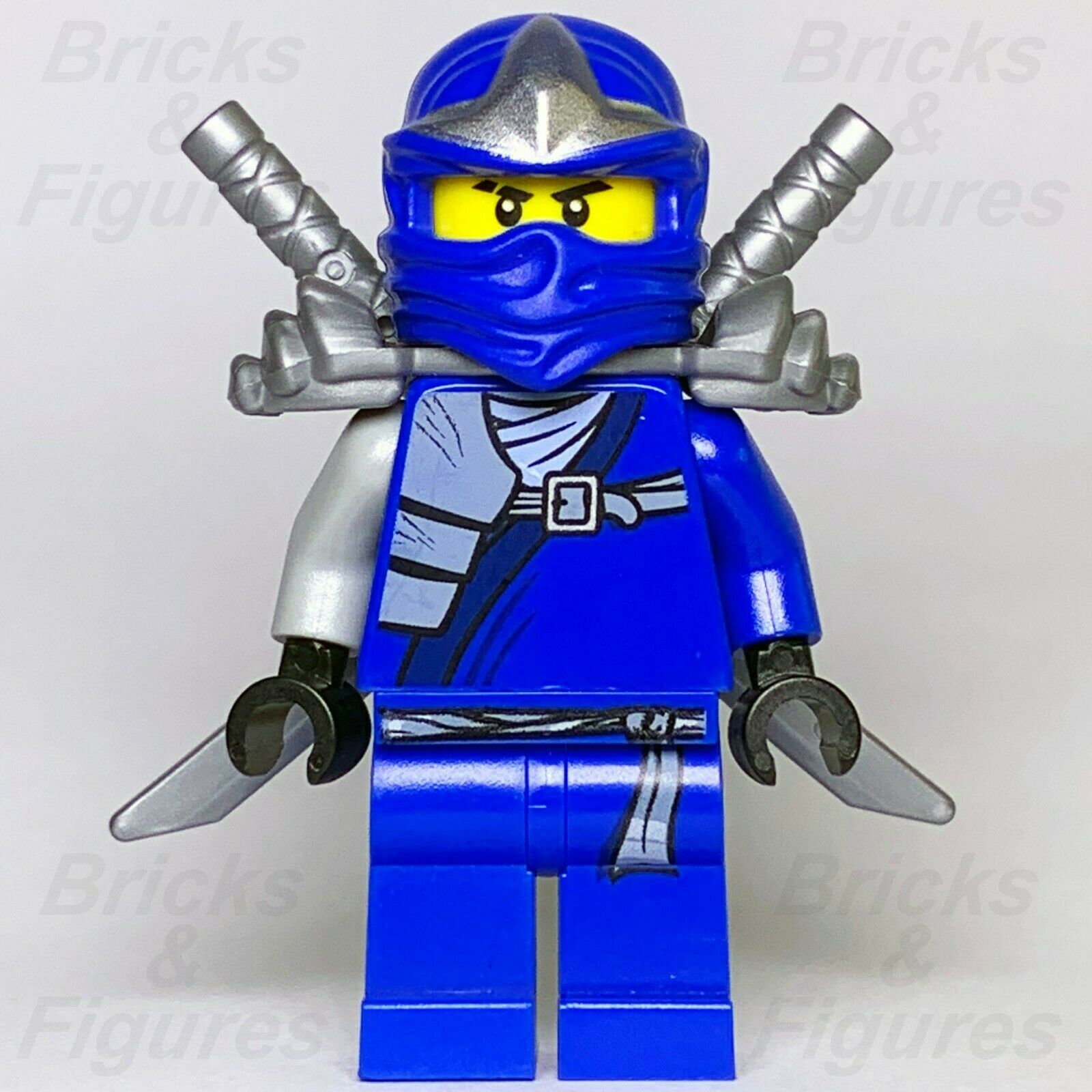 Ninjago LEGO Jay ZX Blue Ninja with Armor Minifig 9450 9445 9553 9449 Genuine - Bricks & Figures