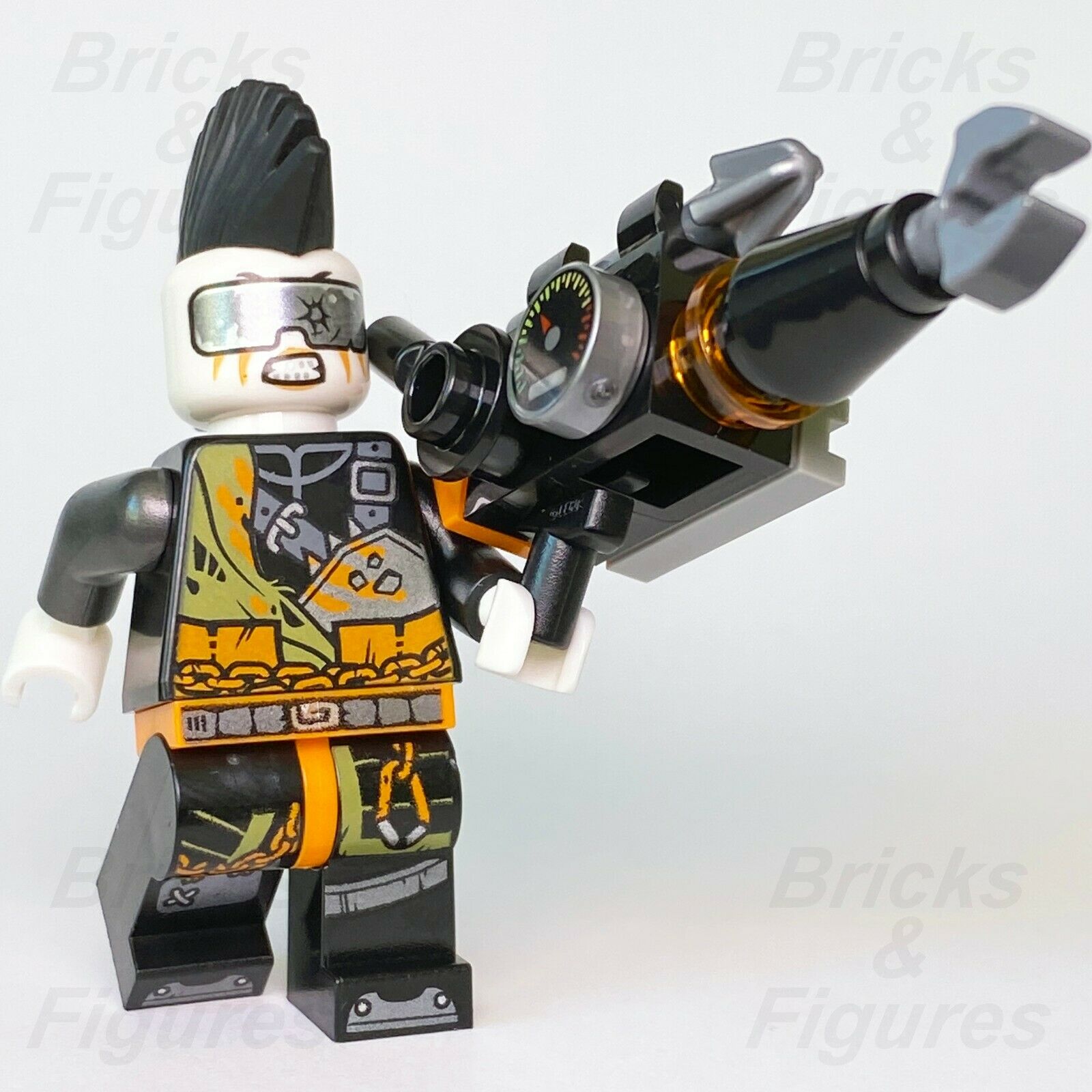 Ninjago LEGO Jet Jack (Claw Marks) Hunted Ninja Dragon Hunter Minifigure 891840 - Bricks & Figures