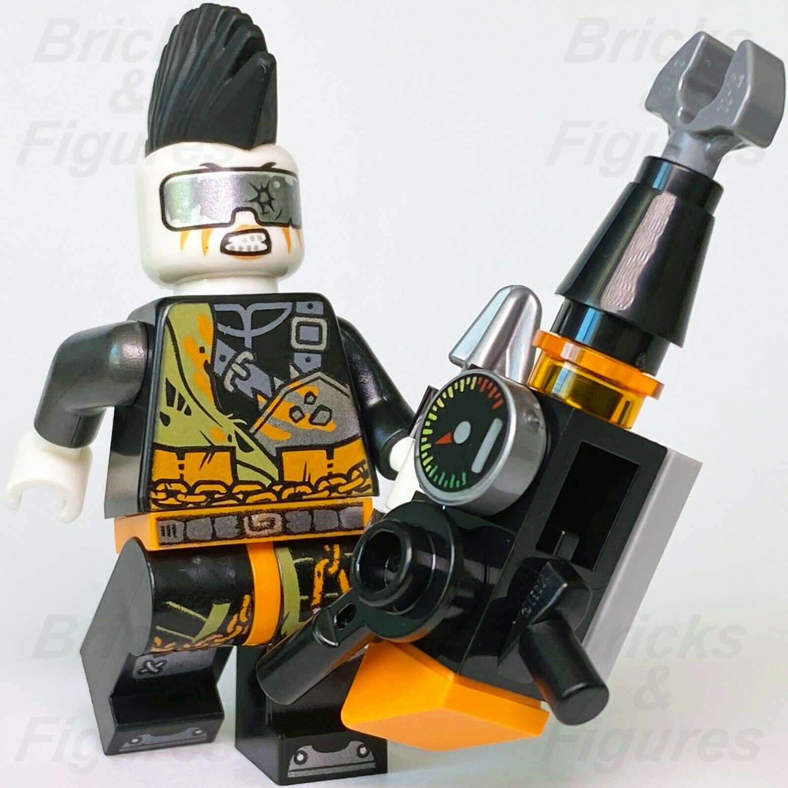 Ninjago LEGO Jet Jack (Claw Marks) Hunted Ninja Dragon Hunter Minifigure 891840 - Bricks & Figures