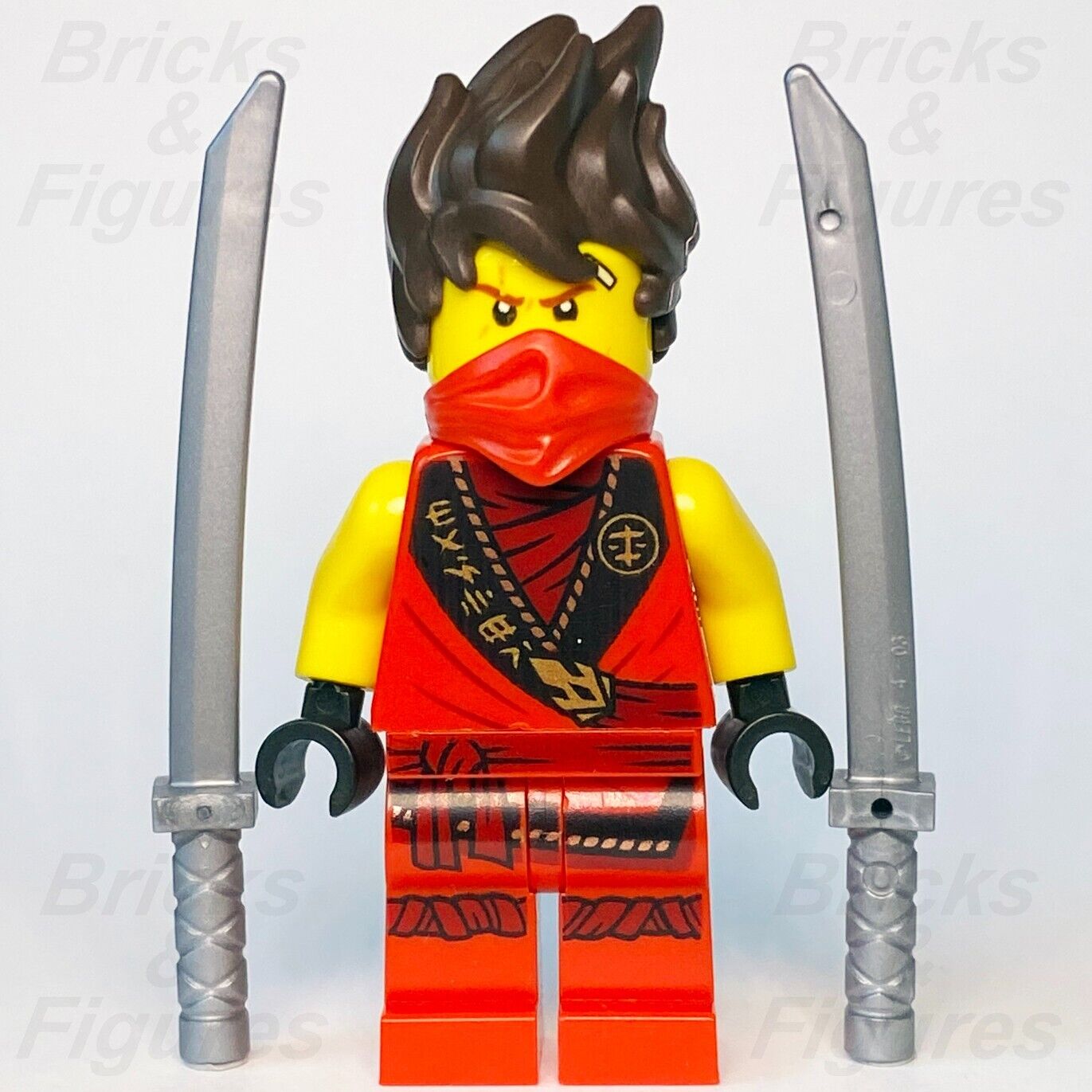 Ninjago LEGO Kai Minifigure Legacy Rebooted Red Ninja Minifig 71704 njo630 New - Bricks & Figures