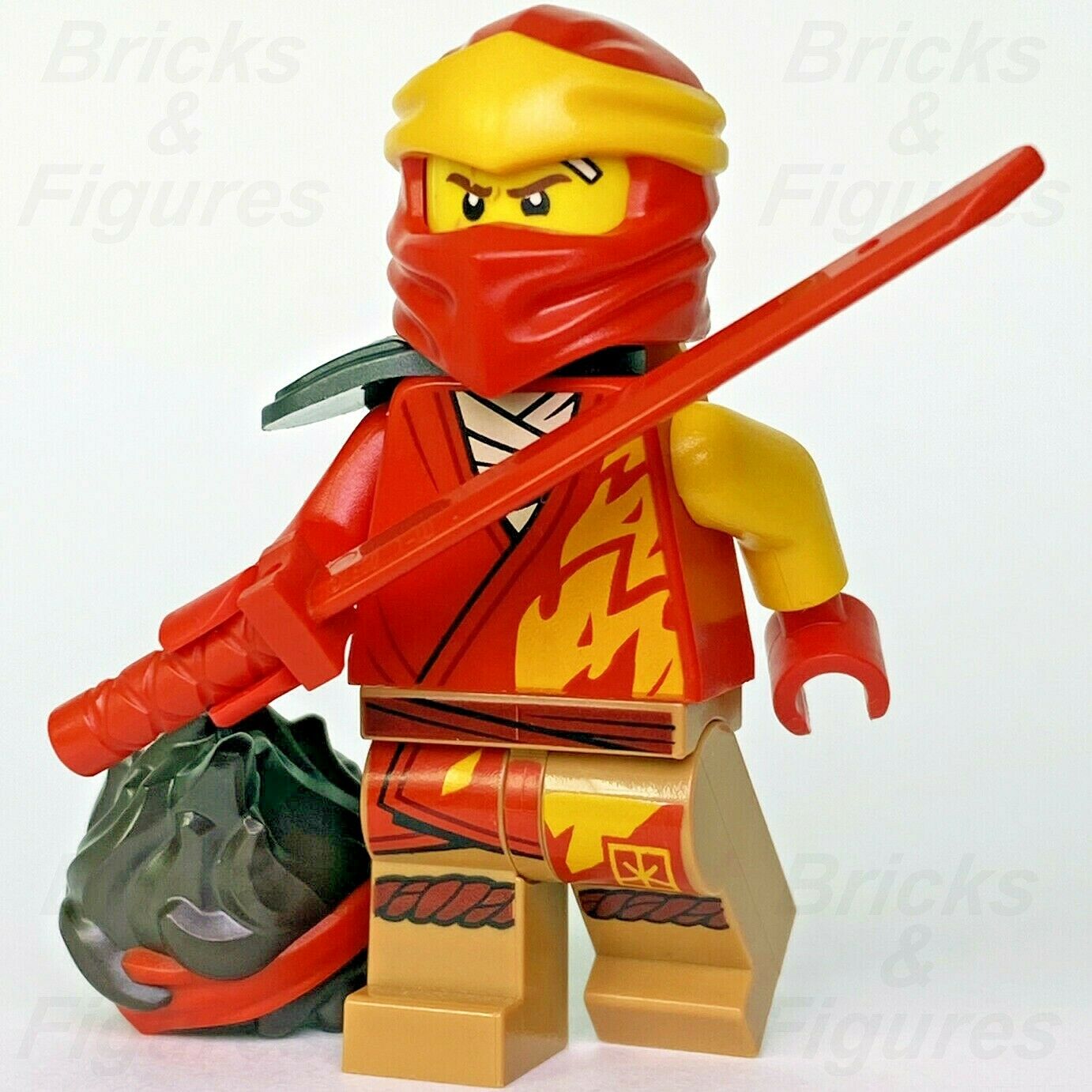 Ninjago LEGO Kai Red Fire Elemental Ninja Core Minifigure 71767 71765 njo721 - Bricks & Figures