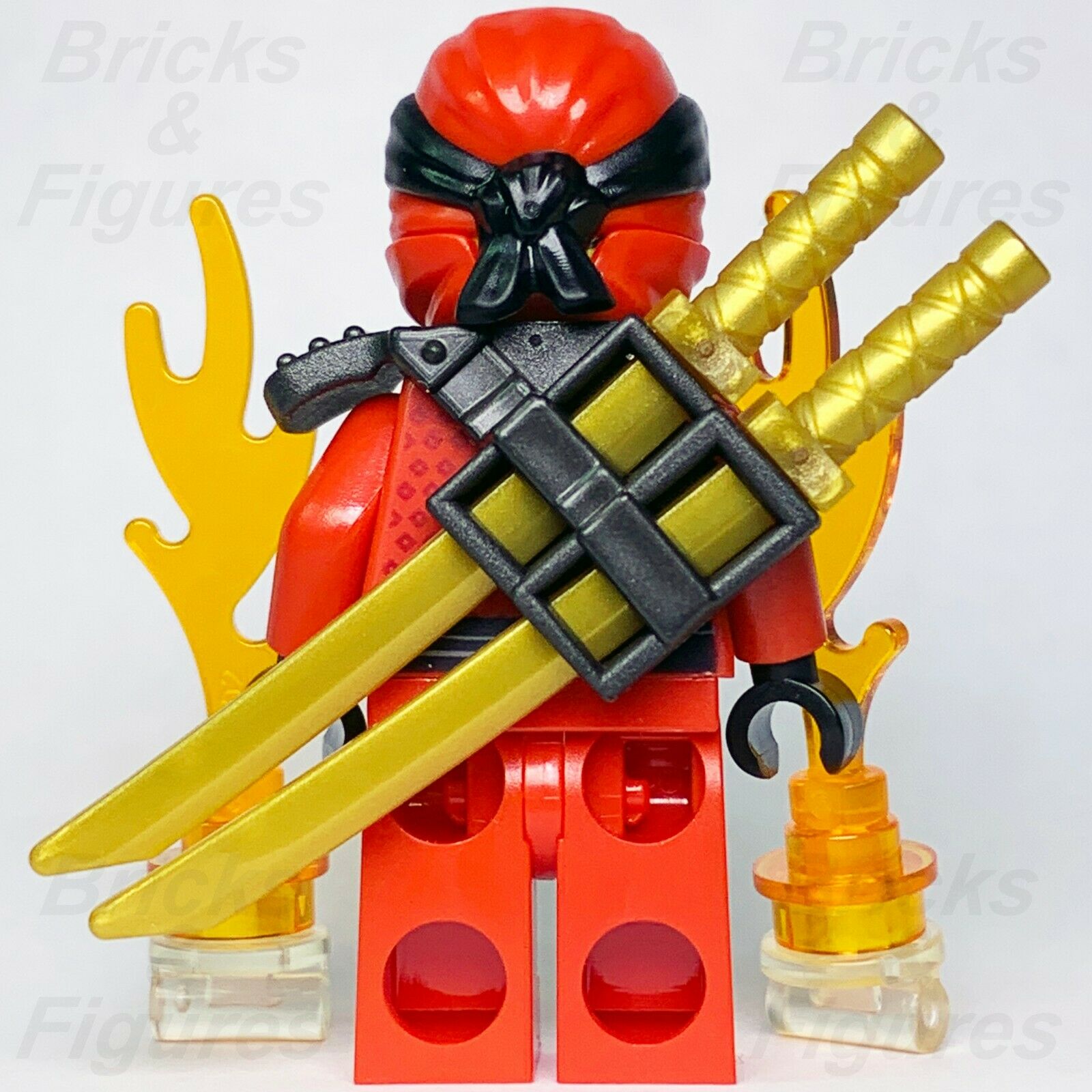 Ninjago LEGO Kai Sons of Garmadon Red Fire Ninja Minifigure 891842 Genuine - Bricks & Figures