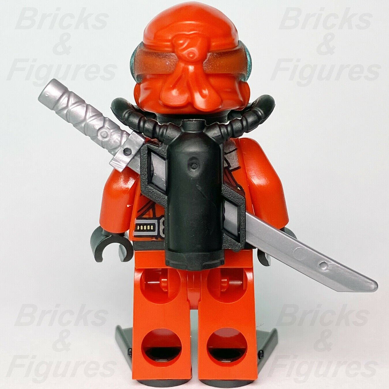 Ninjago LEGO Kai with Scuba Gear Seabound Ninja Minifigure 71756 71755 njo695 - Bricks & Figures