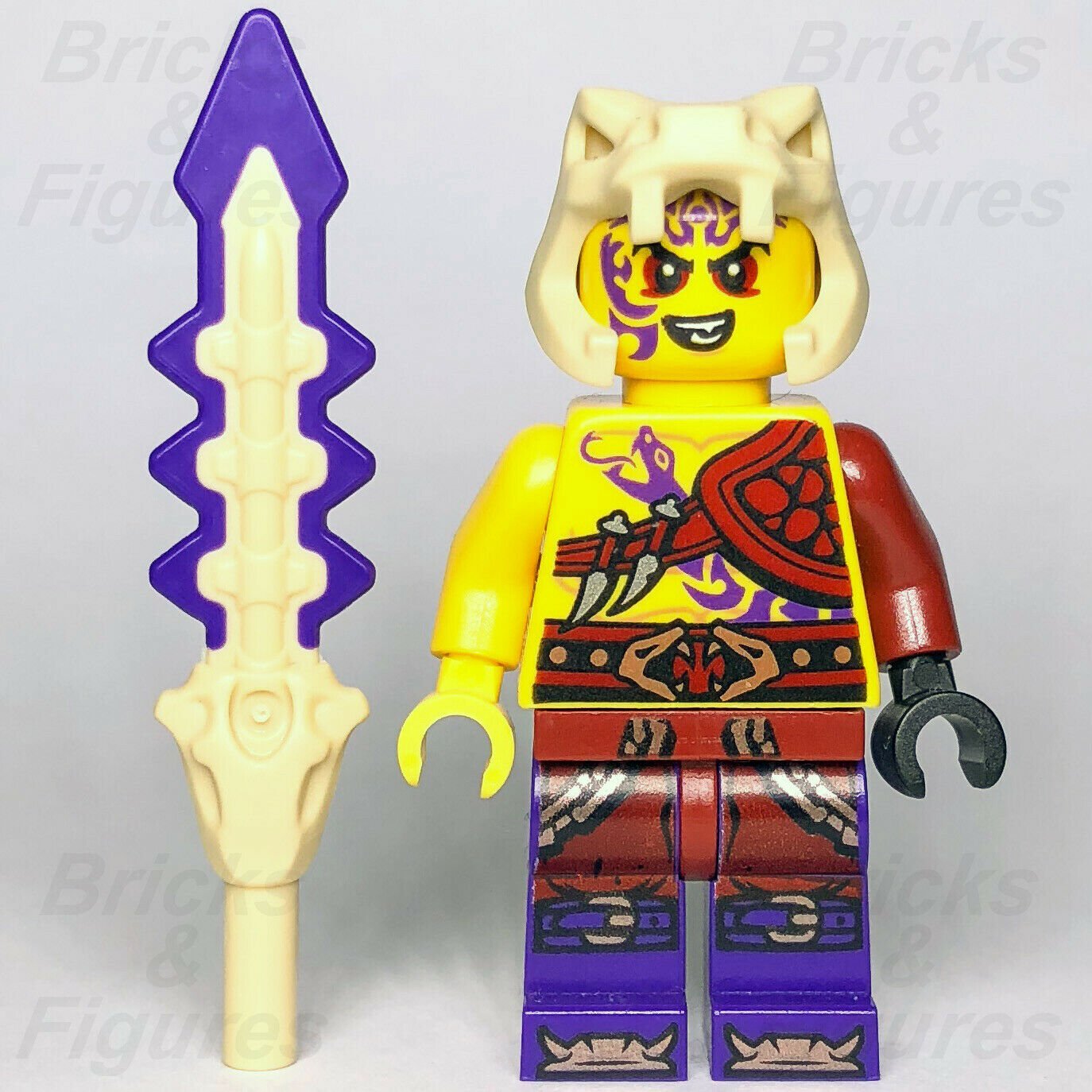 Ninjago LEGO Kapau Anacondrai Warrior Tournament of Elements Minifigure 70755 - Bricks & Figures