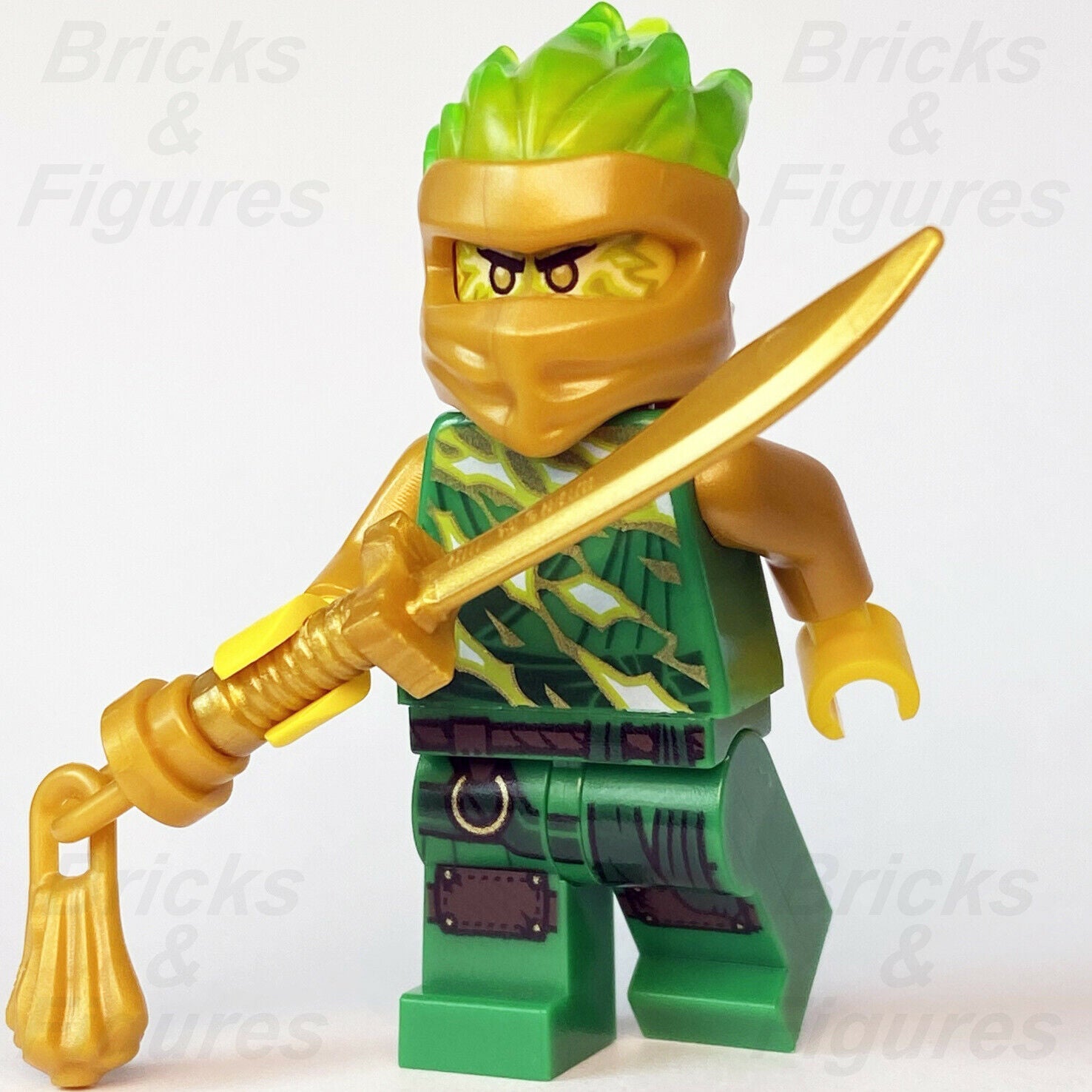 Ninjago LEGO Lloyd FS Secret of the Forbidden Spinjitsu Slam Minifigure 70681 - Bricks & Figures