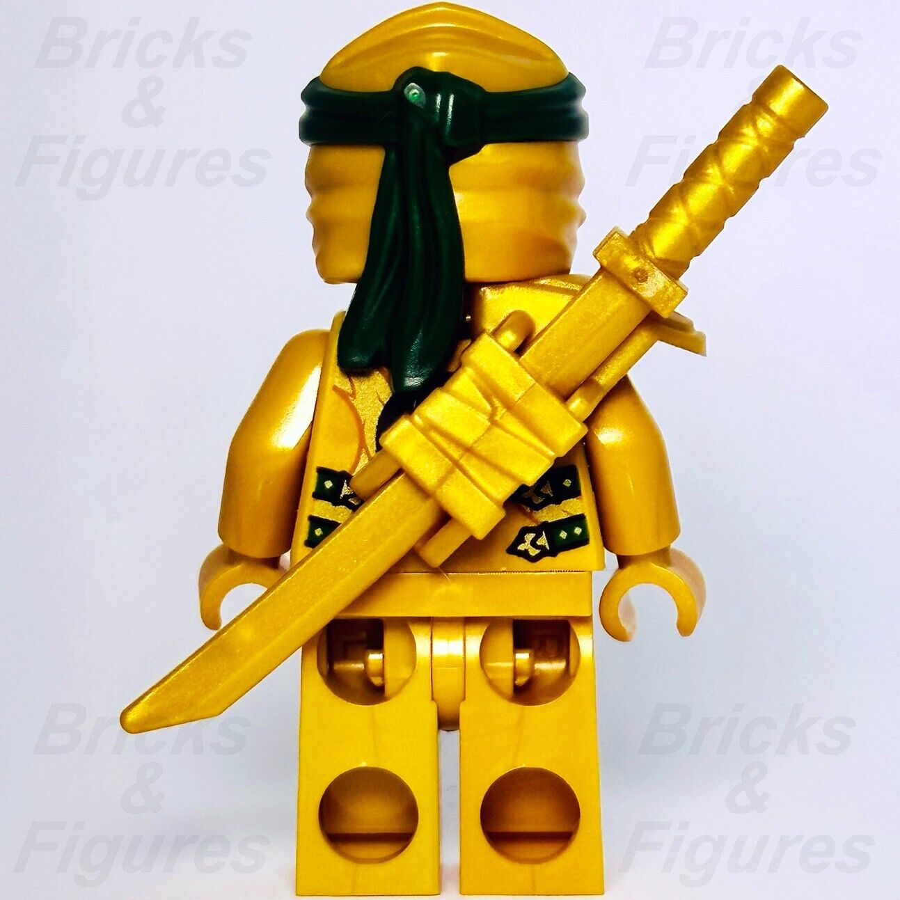 Ninjago LEGO Lloyd Garmadon Golden Ninja Legacy Minifigure 71742 njo654 Green - Bricks & Figures