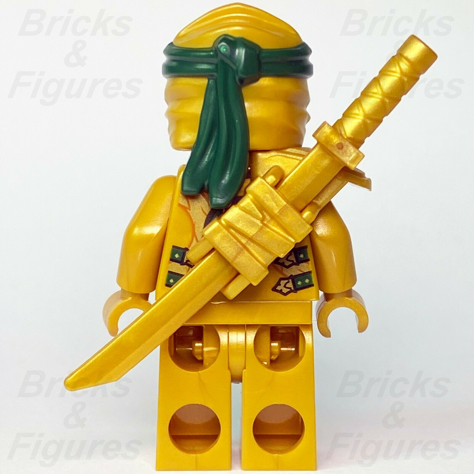 Ninjago LEGO Lloyd Garmadon Golden Ninja with Scabbard Legacy Minifigure 71702 - Bricks & Figures