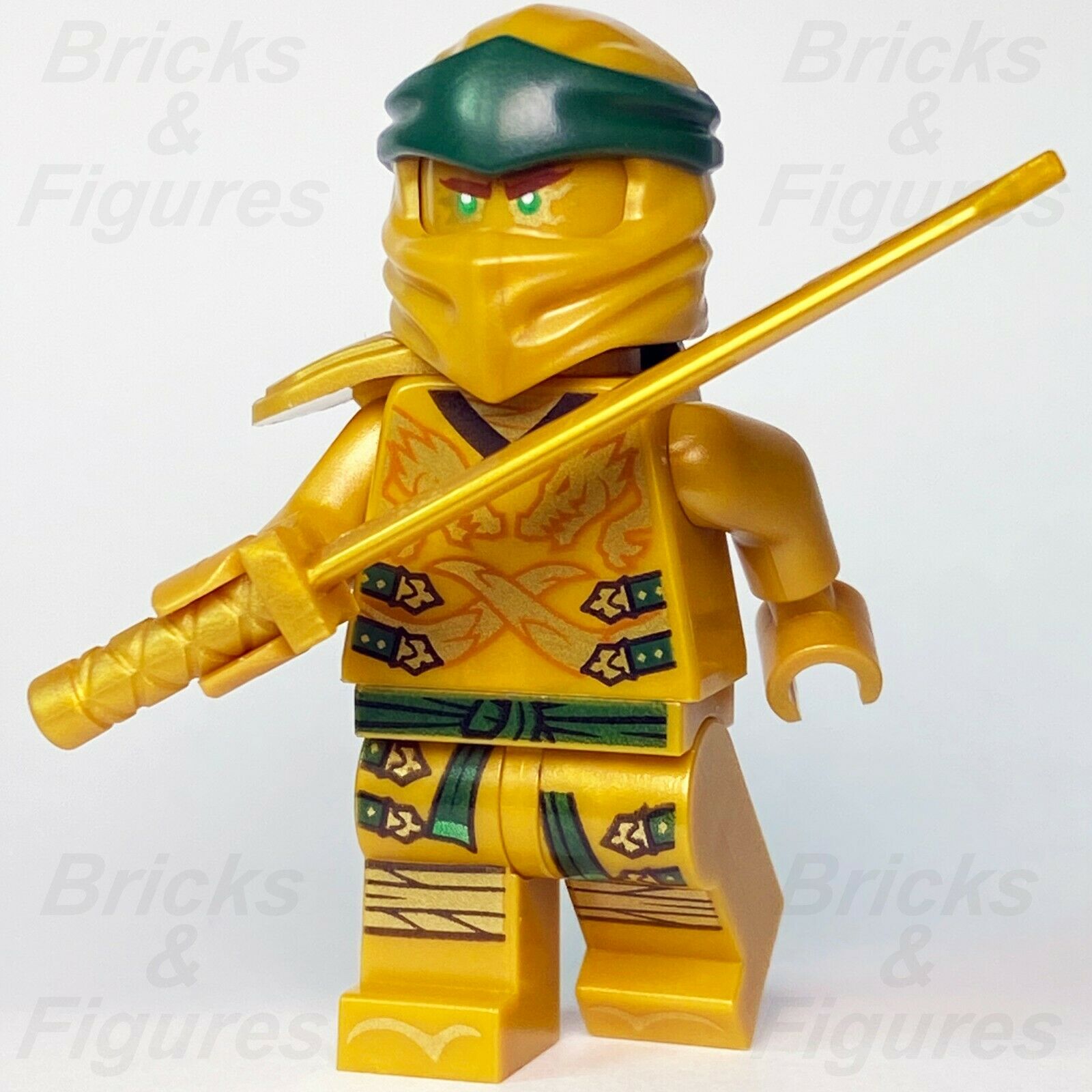 Ninjago LEGO Lloyd Garmadon Golden Ninja with Scabbard Legacy Minifigure 71702 - Bricks & Figures