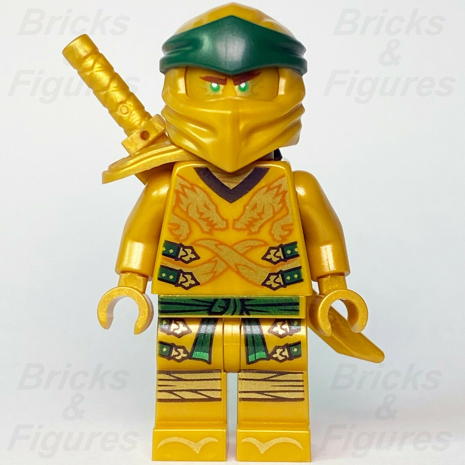 Ninjago LEGO Lloyd Garmadon Golden Ninja with Scabbard Legacy Minifigure 71702 - Bricks & Figures