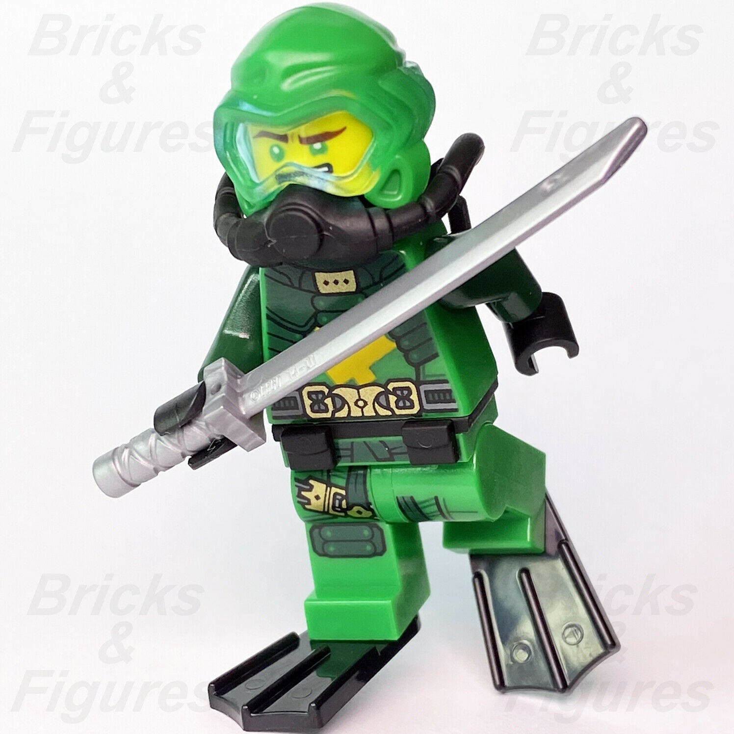 Ninjago LEGO Lloyd with Scuba Gear Seabound Ninja Minifigure 71756 71750 njo702 - Bricks & Figures