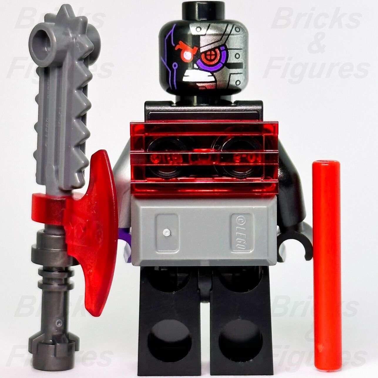 Ninjago LEGO Nindroid Minifigure Legacy Robot Ninja Droid Minifig 112216 njo750 - Bricks & Figures