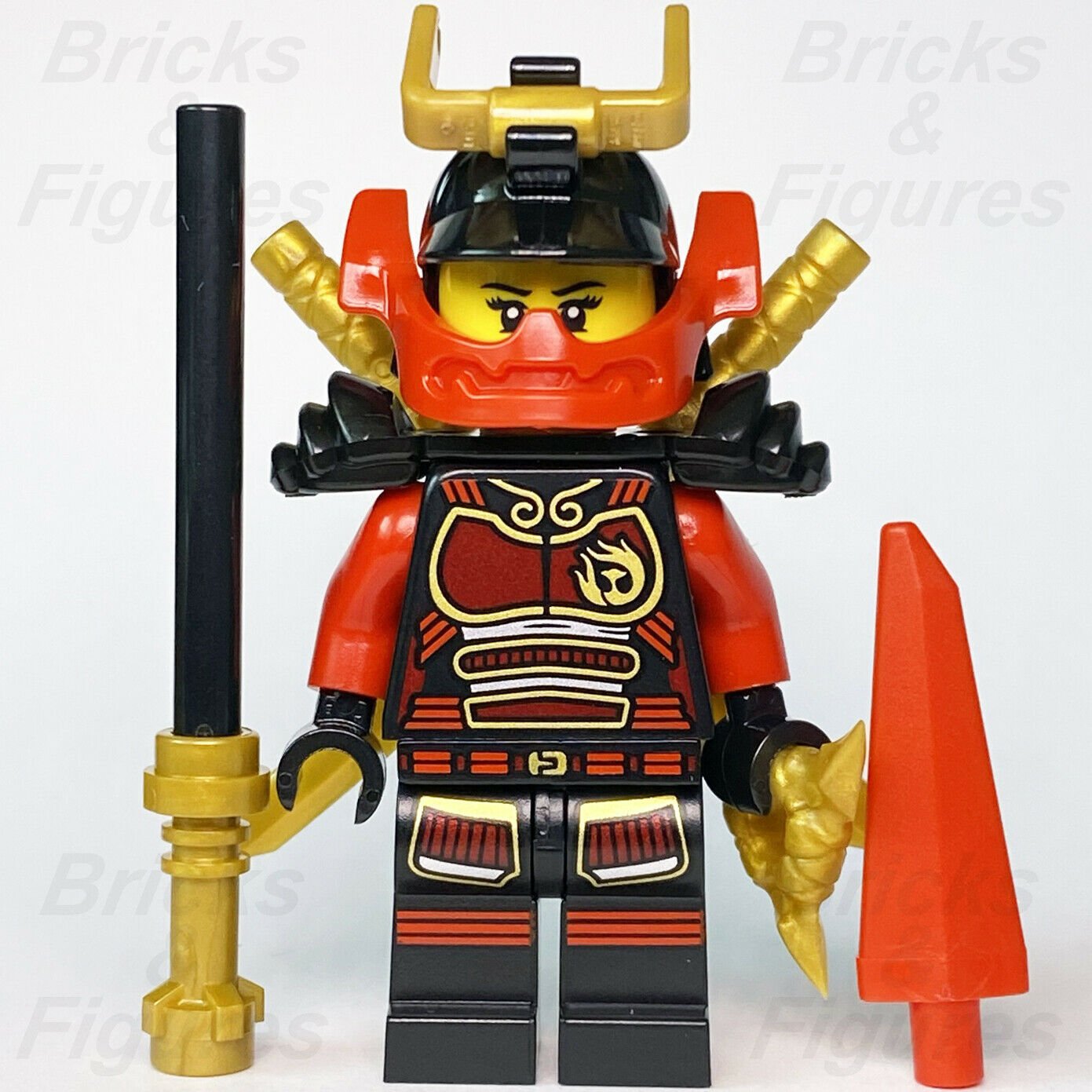 Ninjago LEGO Nya Samurai X Armor Black Outfit Ninja Warrior Minifigure 853544 - Bricks & Figures