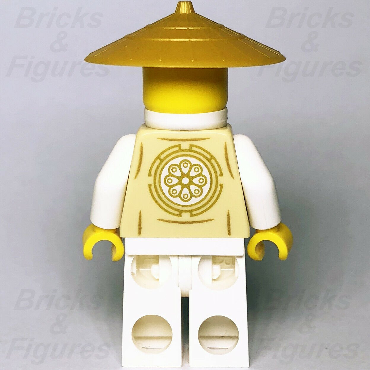 Ninjago LEGO Sensei Wu Gold & Tan Robe Ninja Possession Minifigure 70751 njo168 - Bricks & Figures