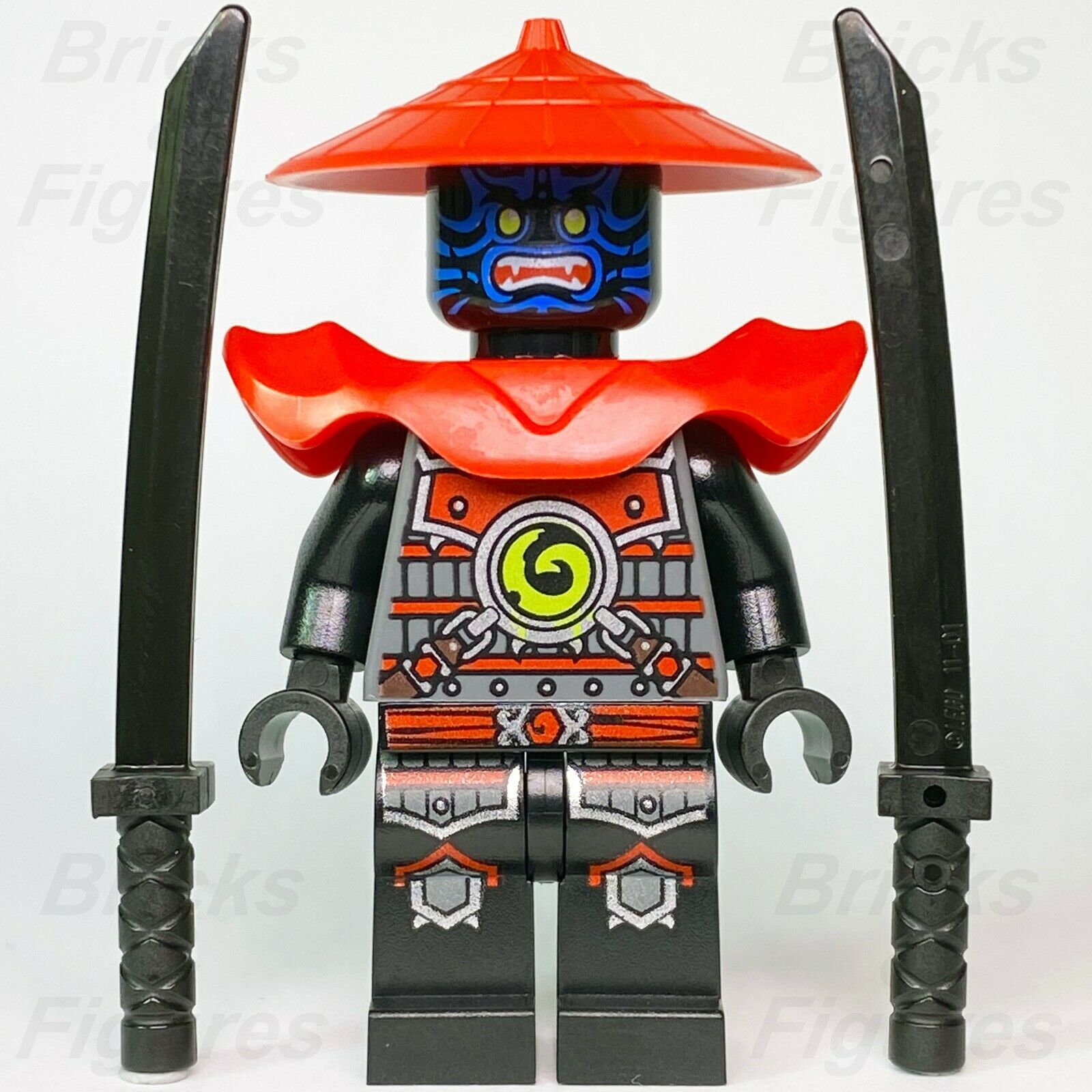 Ninjago LEGO® Swordsman The Final Battle Blue Face Minifigure 70502 70504 70505 - Bricks & Figures