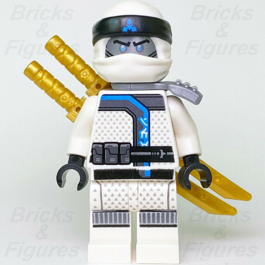 Ninjago LEGO White Ice Ninja Zane Sons of Garmadon Minifigure 10755 Genuine Bricks Figures