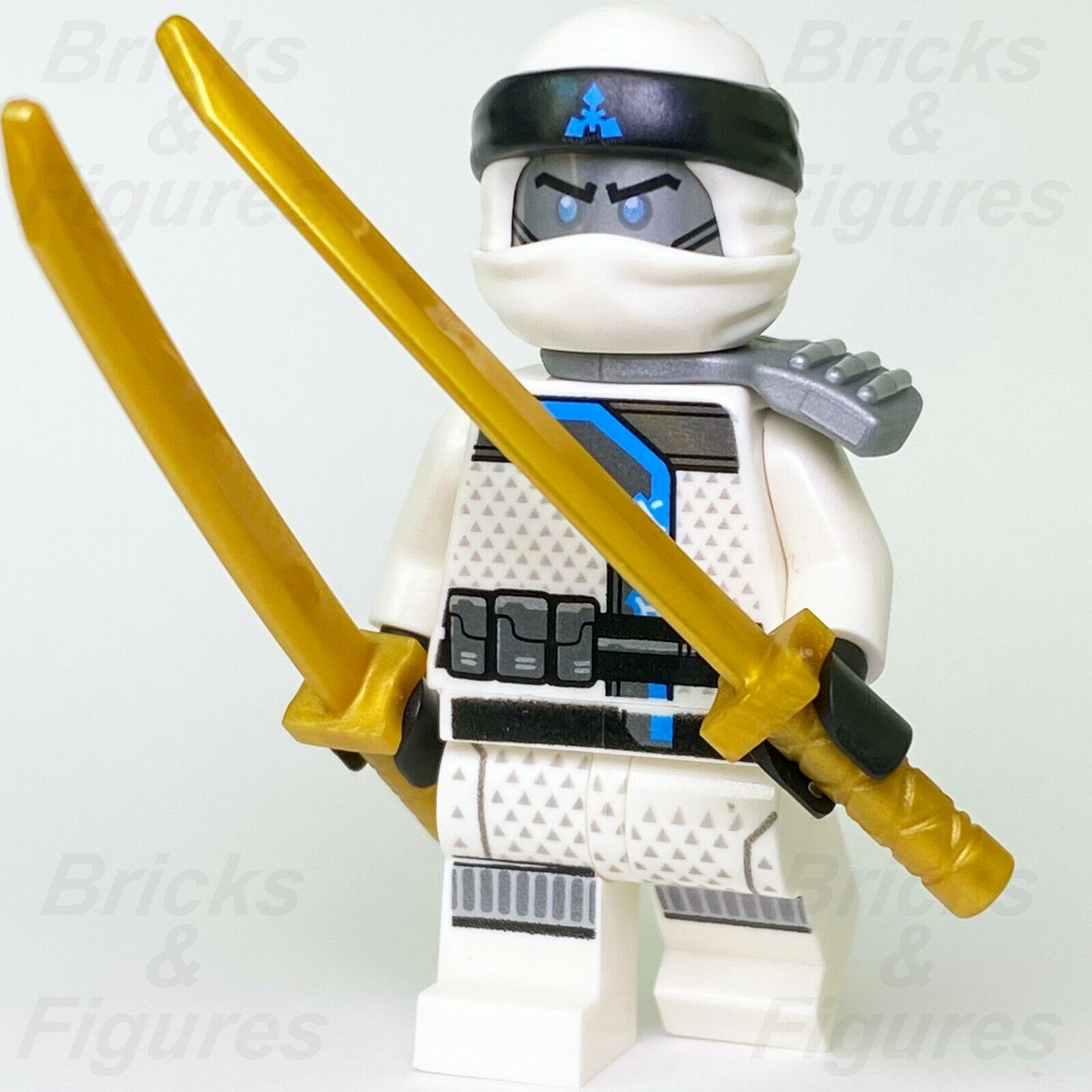 Ninjago LEGO White Ice Ninja Zane Sons of Garmadon Minifigure 10755 Genuine - Bricks & Figures