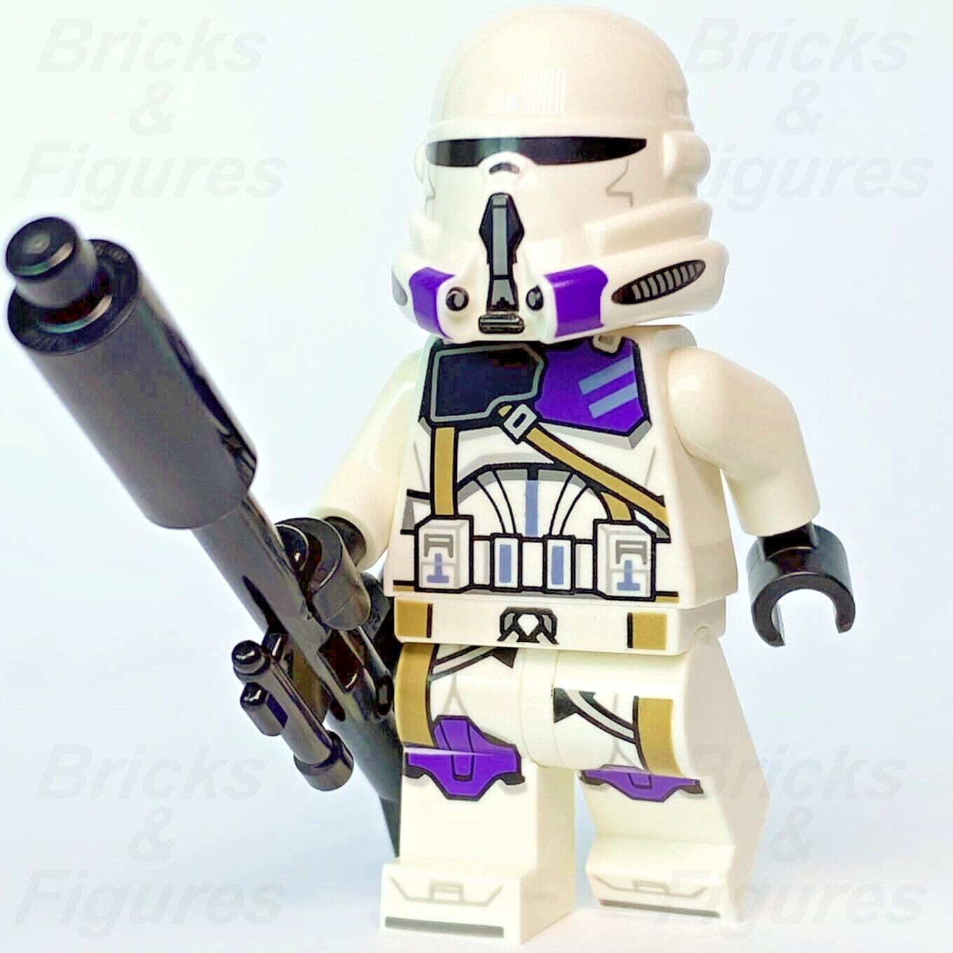 Star Wars LEGO 187th Legion Clone Commander Trooper Clone Wars Minifigure 75342 - Bricks & Figures