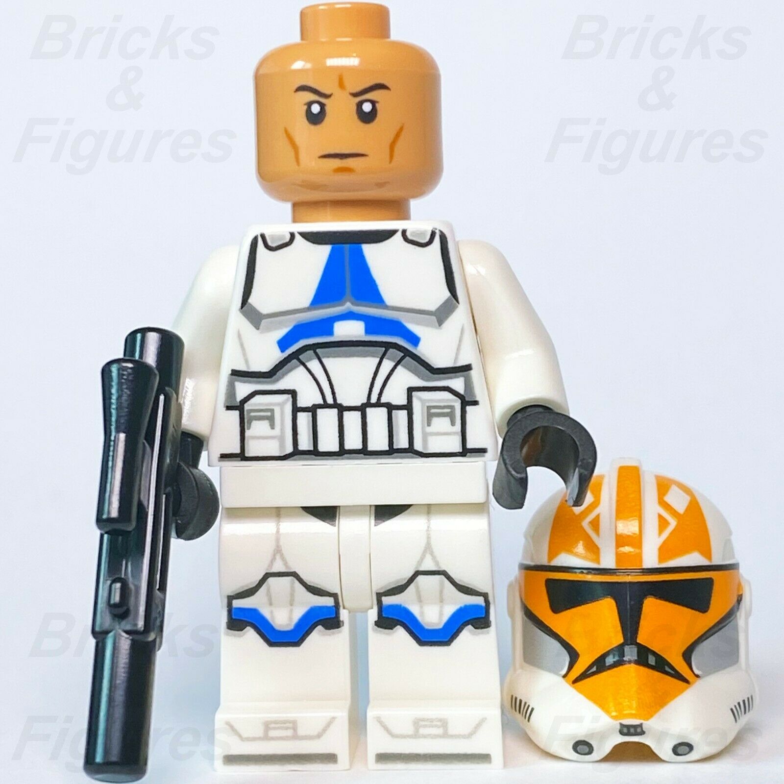 Star Wars LEGO 332nd Company Clone Trooper Ahsoka Paint Helmet Minifigure 75283 - Bricks & Figures