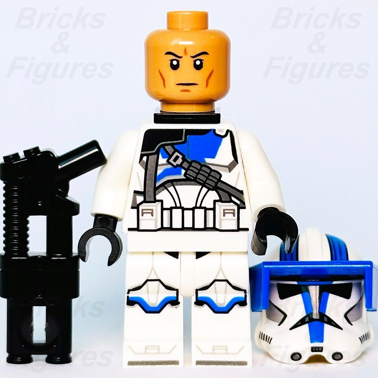 Star Wars LEGO 501st Legion Heavy Clone Trooper Minifigure 75345 sw1247 Minifig - Bricks & Figures