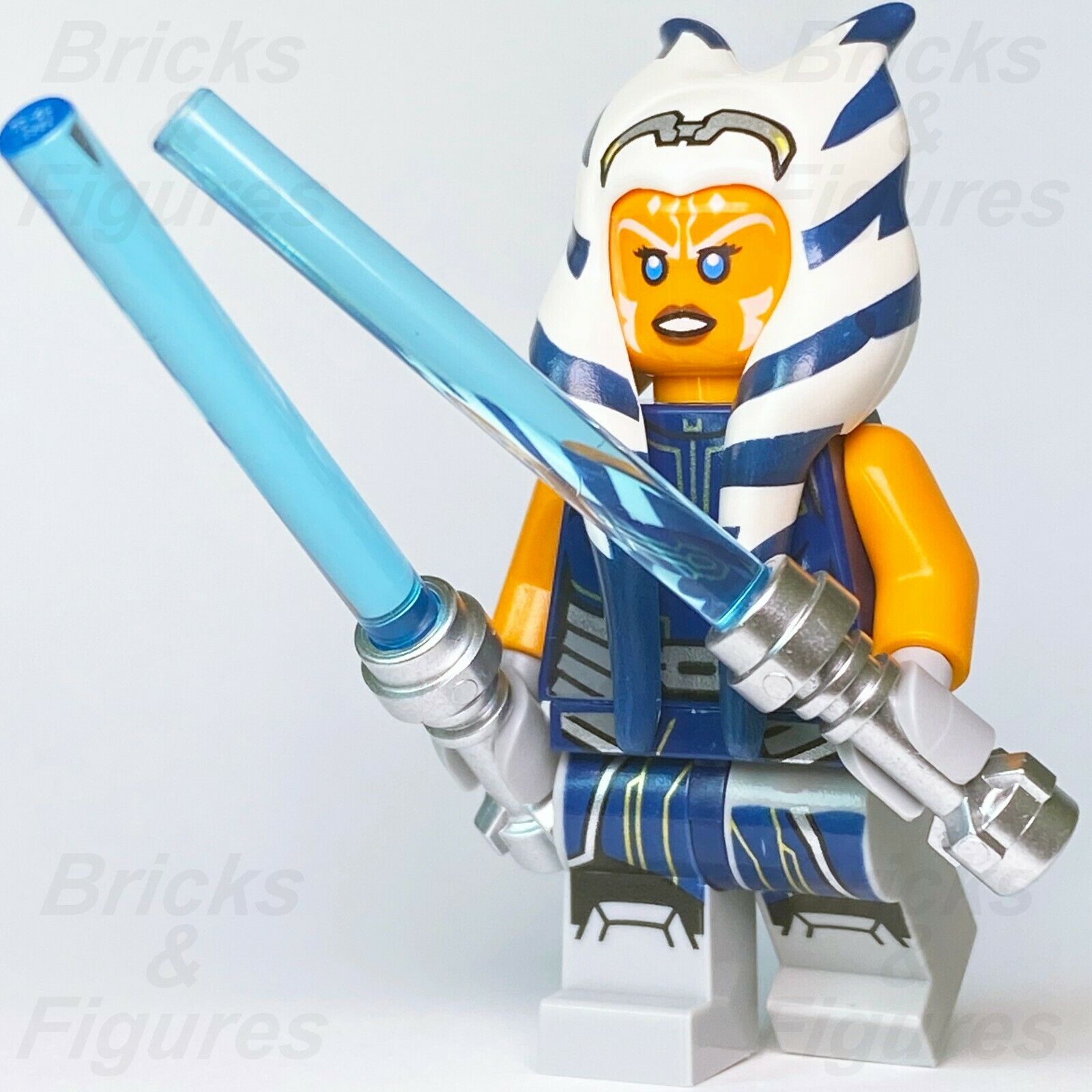 Star Wars LEGO Ahsoka Tano Jedi Knight Adult The Clone Wars Minifigure 75283 - Bricks & Figures