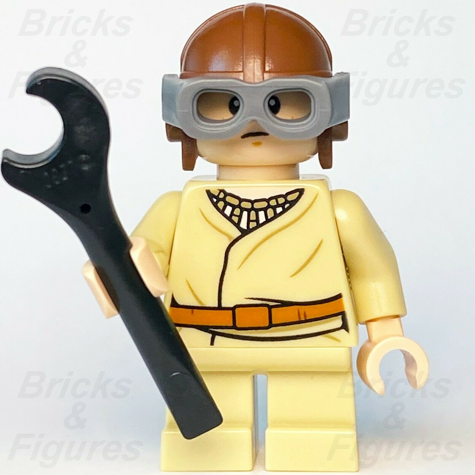 Star Wars LEGO Anakin Skywalker Young Starfighter Pilot Minifigure 75258 75223 - Bricks & Figures