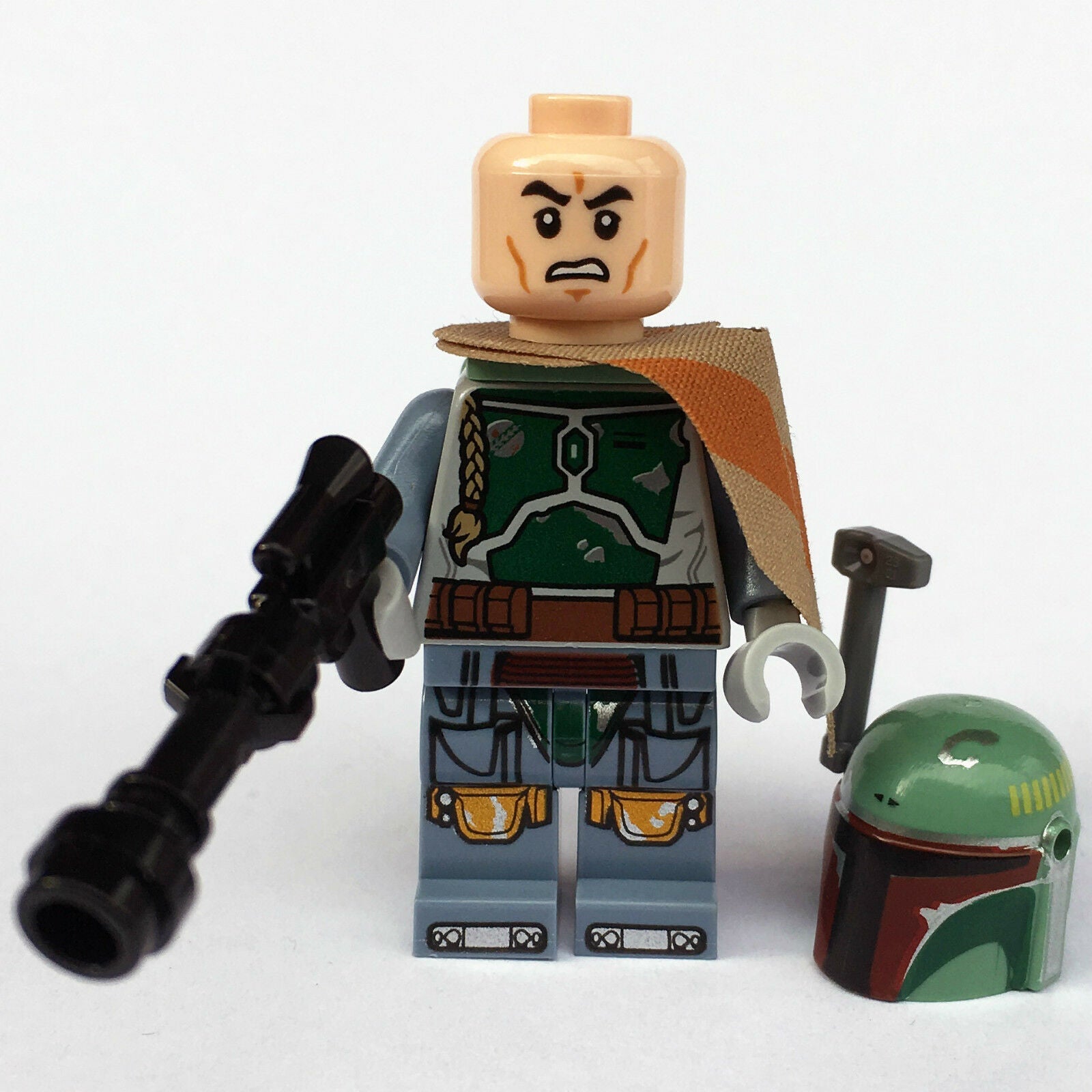 Star Wars LEGO Boba Fett Mandalorian Bounty Hunter 75137 slave 1 pilot Genuine - Bricks & Figures