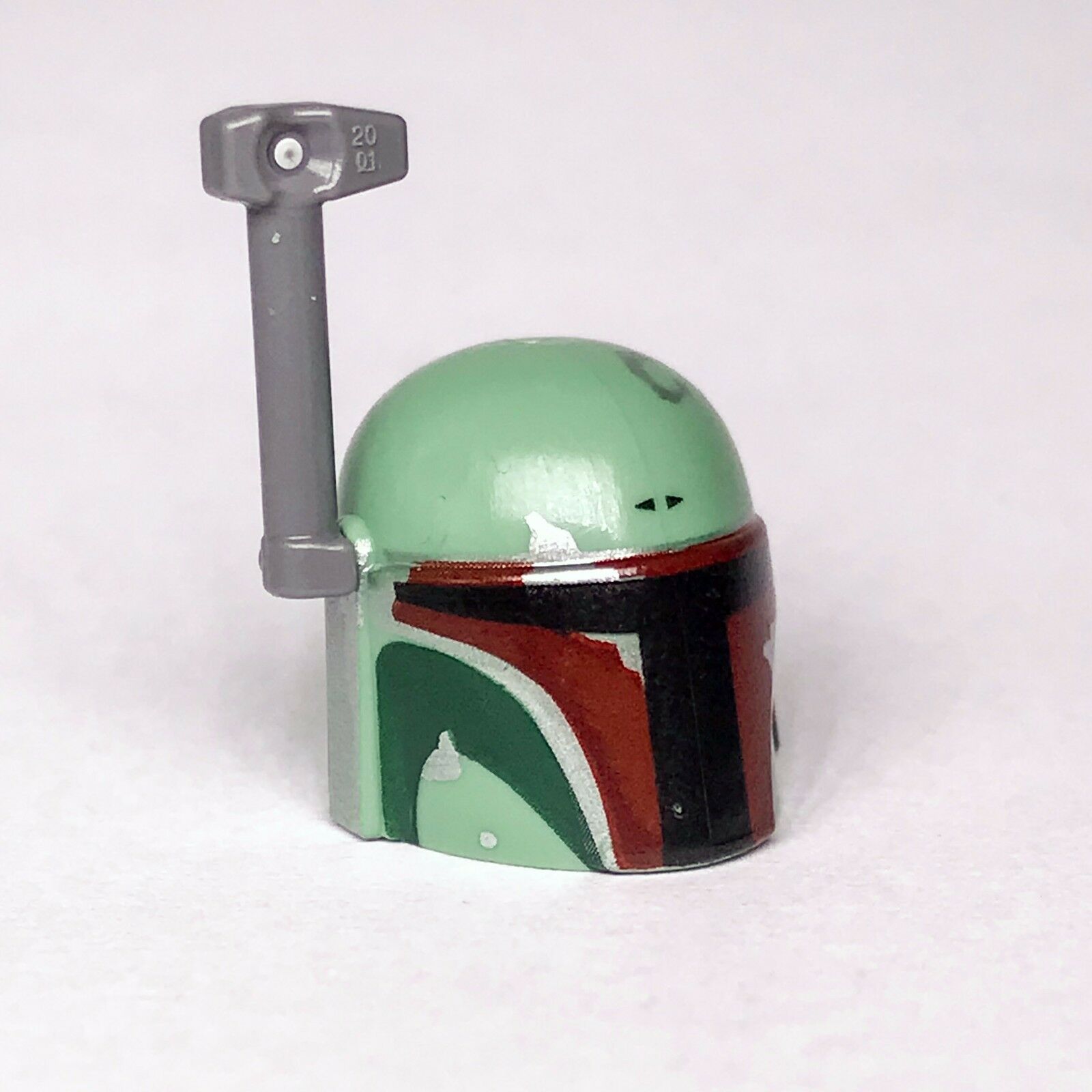 STAR WARS lego boba fett's MANDALORIAN HELMET 75137 75060 8097 parts GENUINE - Bricks & Figures