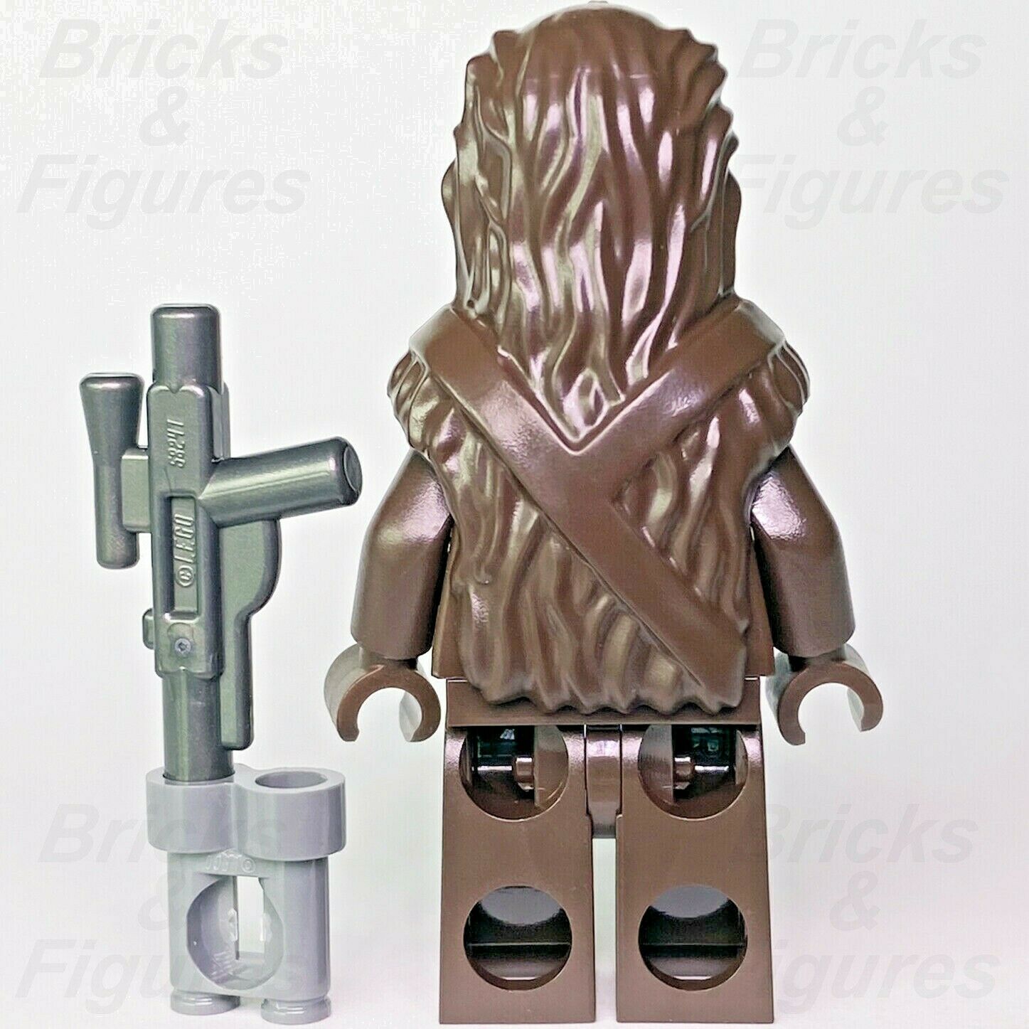 Star Wars LEGO Chewbacca w/ Crossed Bandoliers & Goggles Solo Minifigure 75217 - Bricks & Figures