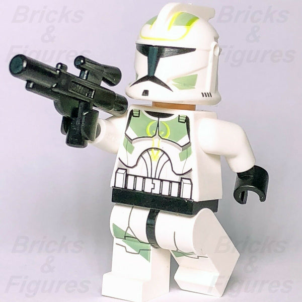 Star Wars LEGO Clone Commander Trooper Green Markings Phase Minifigure 7913
