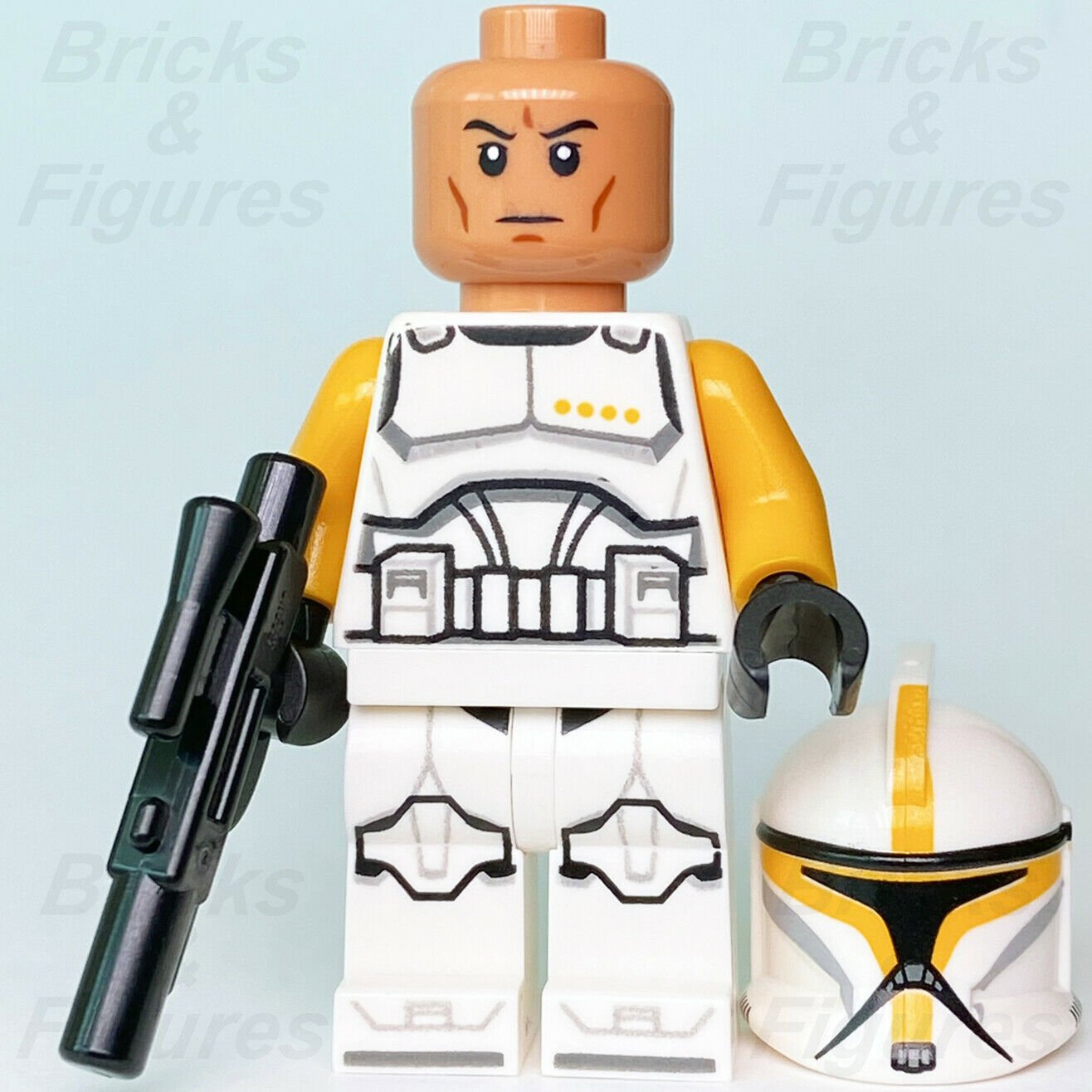 Star Wars LEGO Clone Trooper Commander Phase 1 Minifigure 75309 40558 sw1146 - Bricks & Figures