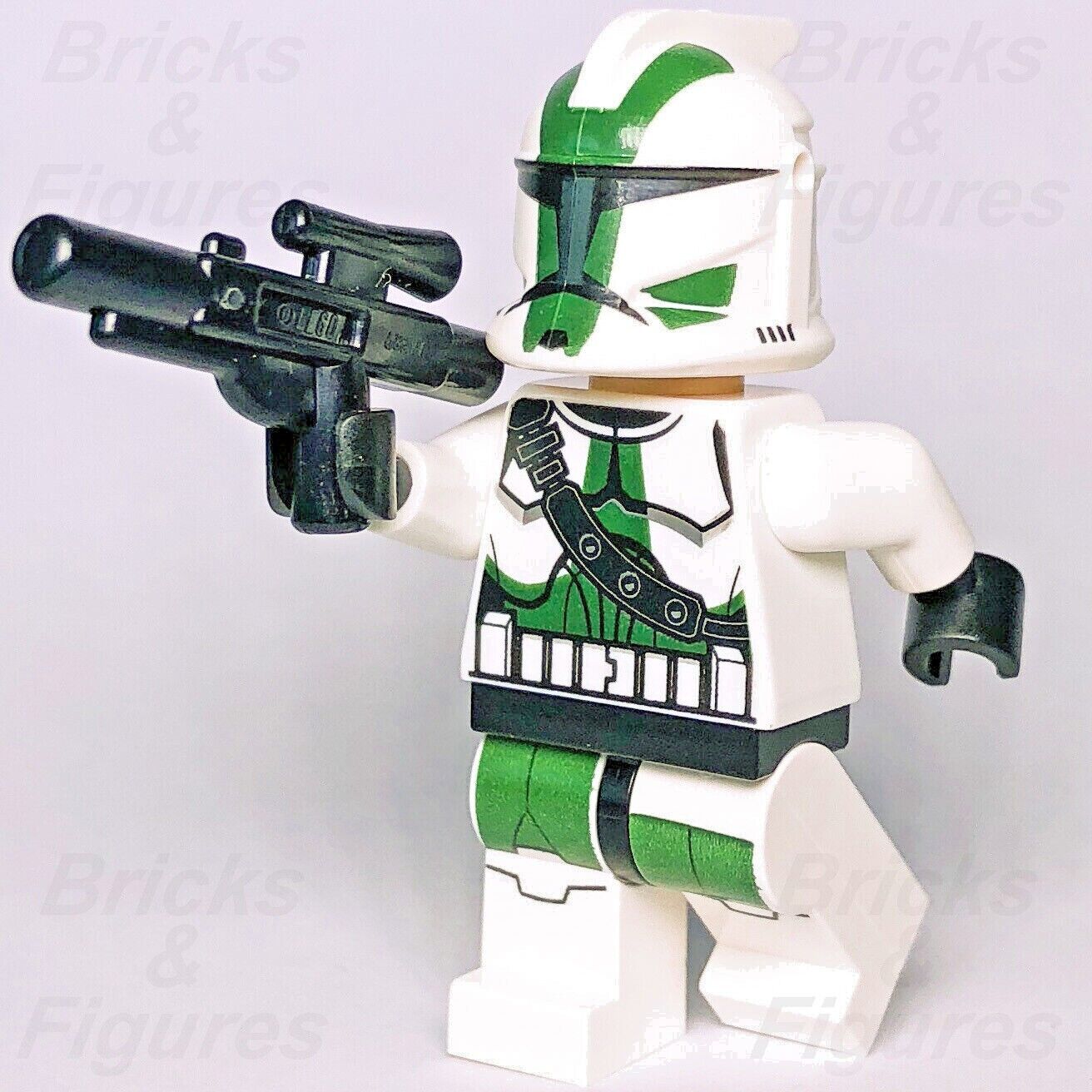 Star Wars LEGO Commander Gree Clone Trooper Phase 1 Minifigure 9491 sw0380 New - Bricks & Figures