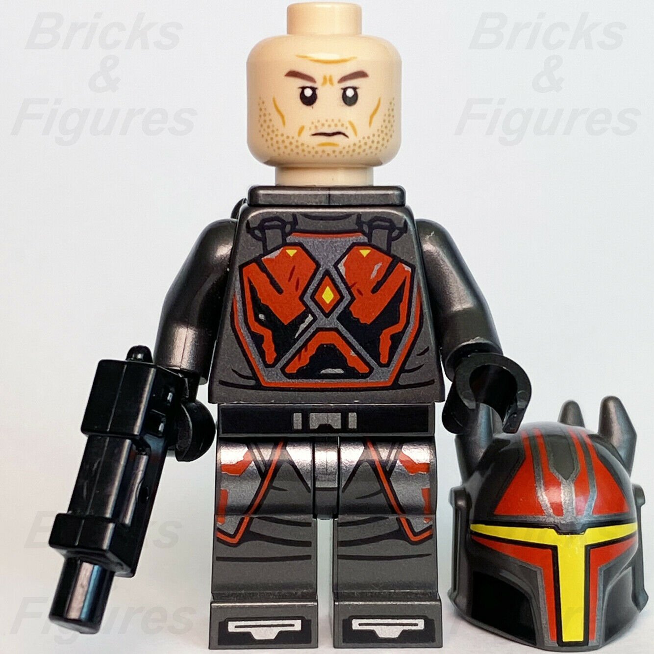 Star Wars LEGO Gar Saxon Mandalorian The Clone Wars Minifigure 75316 sw1162 - Bricks & Figures