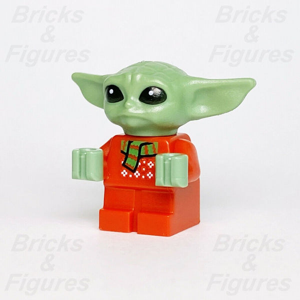 Star Wars LEGO Grogu Baby Yoda Red Christmas Top Mandalorian Minifigure  75307