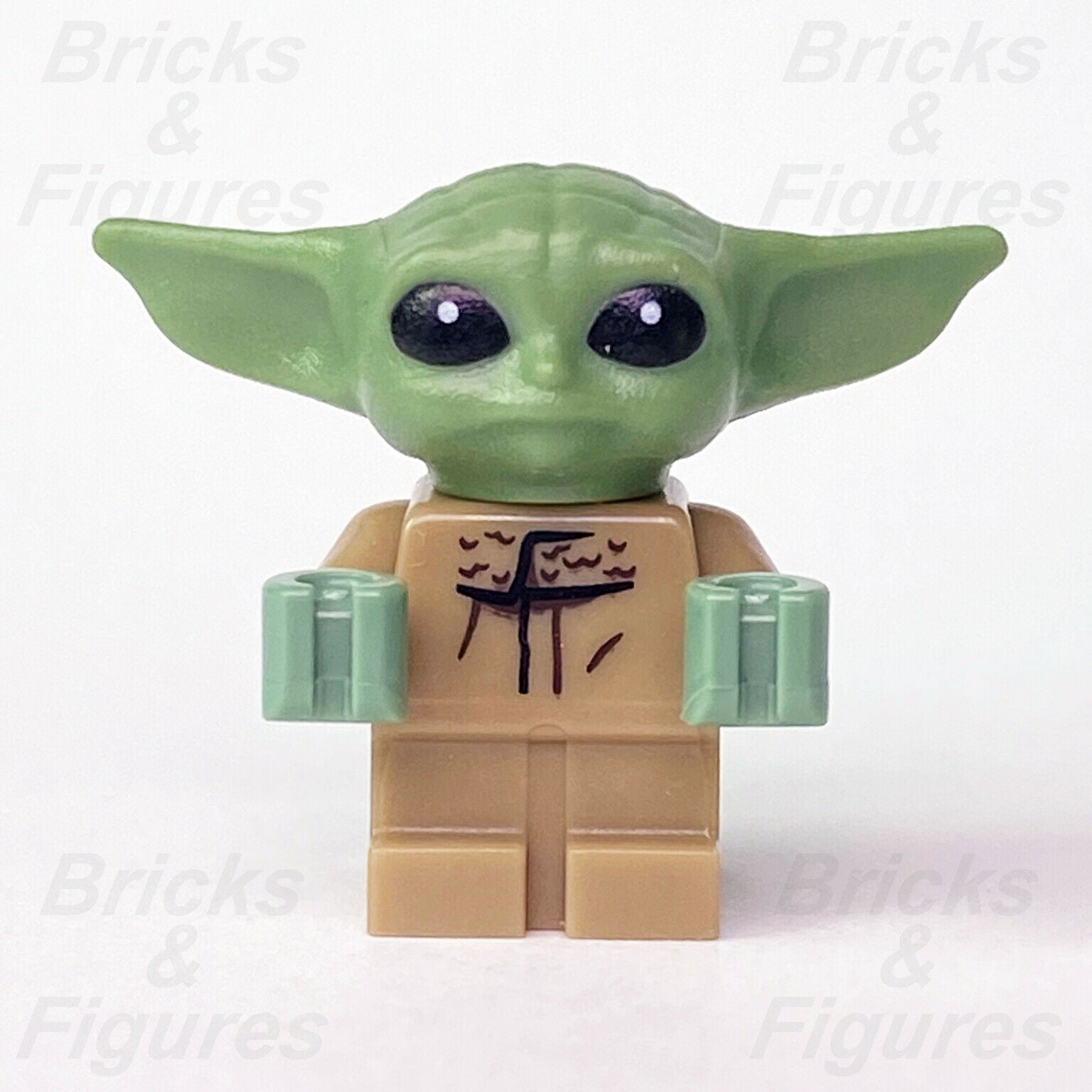 Star Wars LEGO Grogu "The Child" (Baby Yoda) Mandalorian Minifigure 75318 75292 - Bricks & Figures