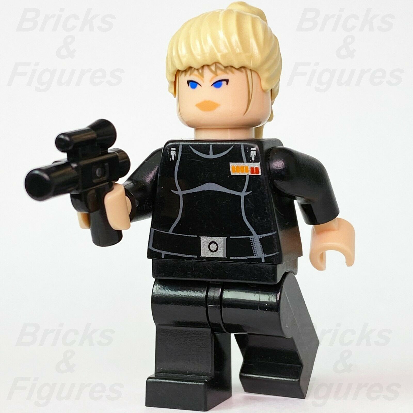 Star Wars LEGO Juno Eclipse Pilot The Force Unleashed Minifigure 7672 Genuine - Bricks & Figures