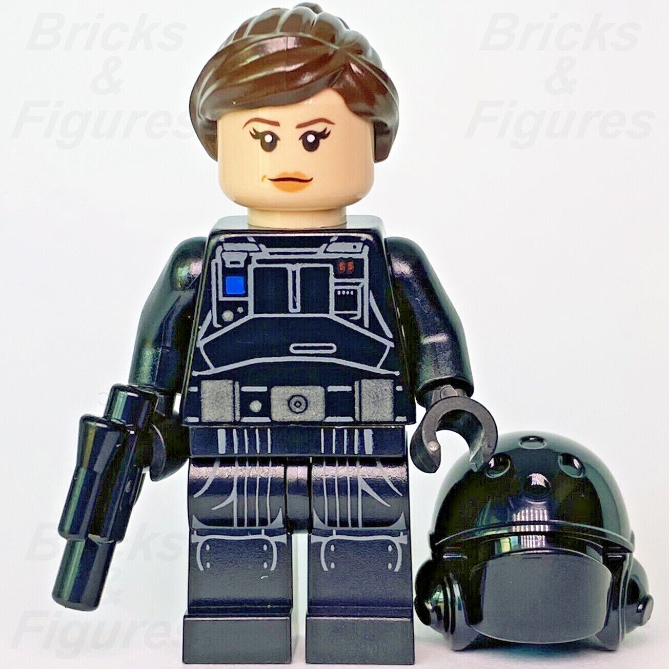 Star Wars LEGO Jyn Erso Ground Crew Disguise Rogue One Minifigure 75171 sw0814 - Bricks & Figures