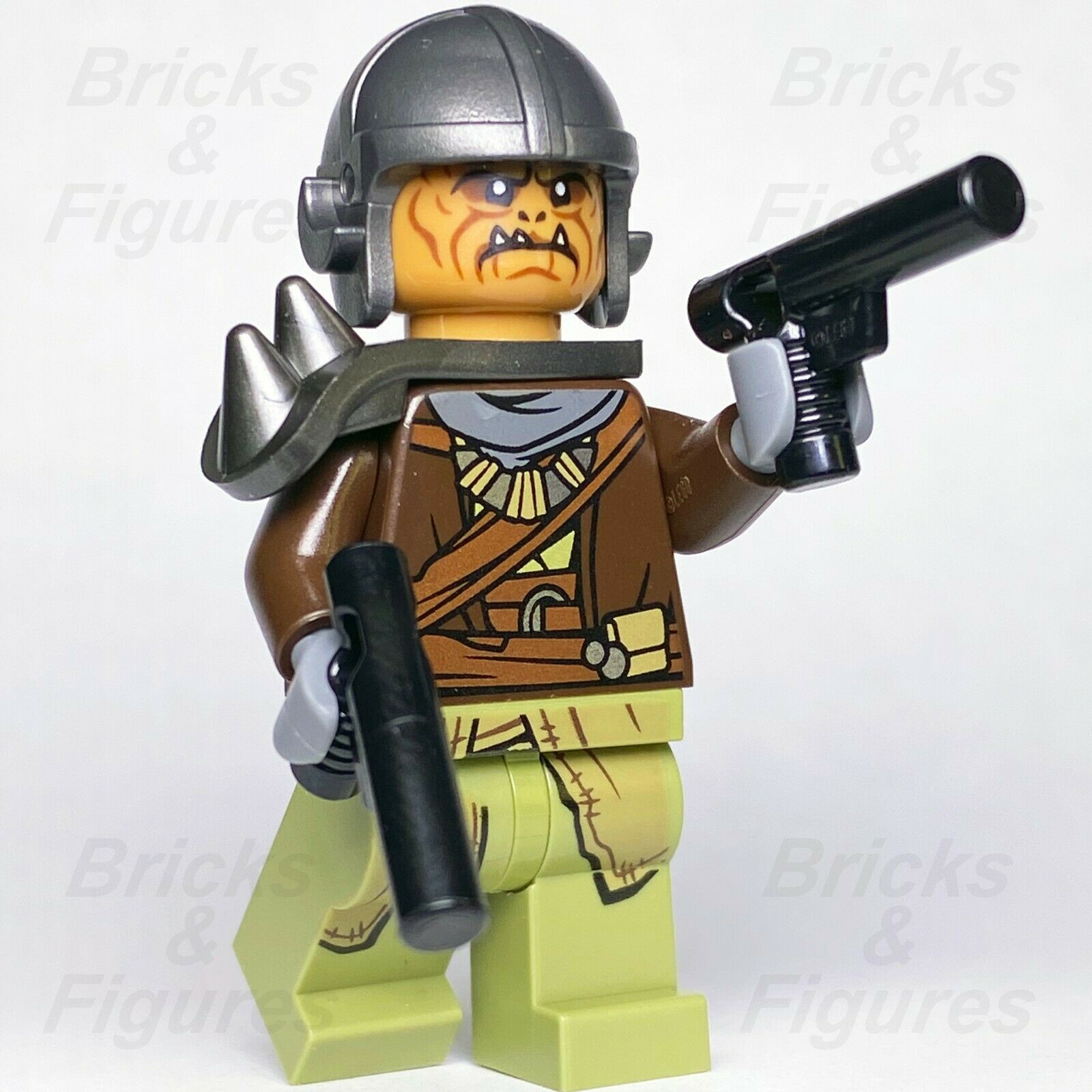 Star Wars LEGO Klatooinian Raider with Helmet The Mandalorian Minifigure 75254 - Bricks & Figures