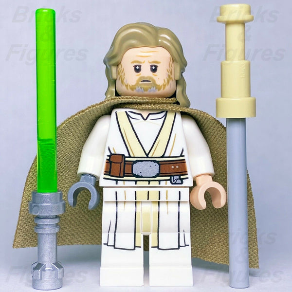Star Wars LEGO Luke Skywalker Old Jedi Master with Lightsaber