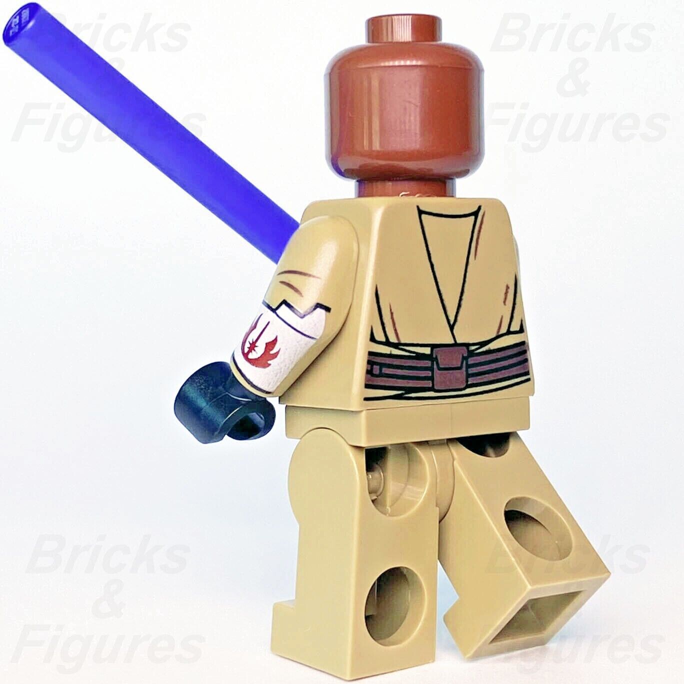 Star Wars LEGO Mace Windu Jedi Master The Clone Wars General Minifigure 75342 - Bricks & Figures