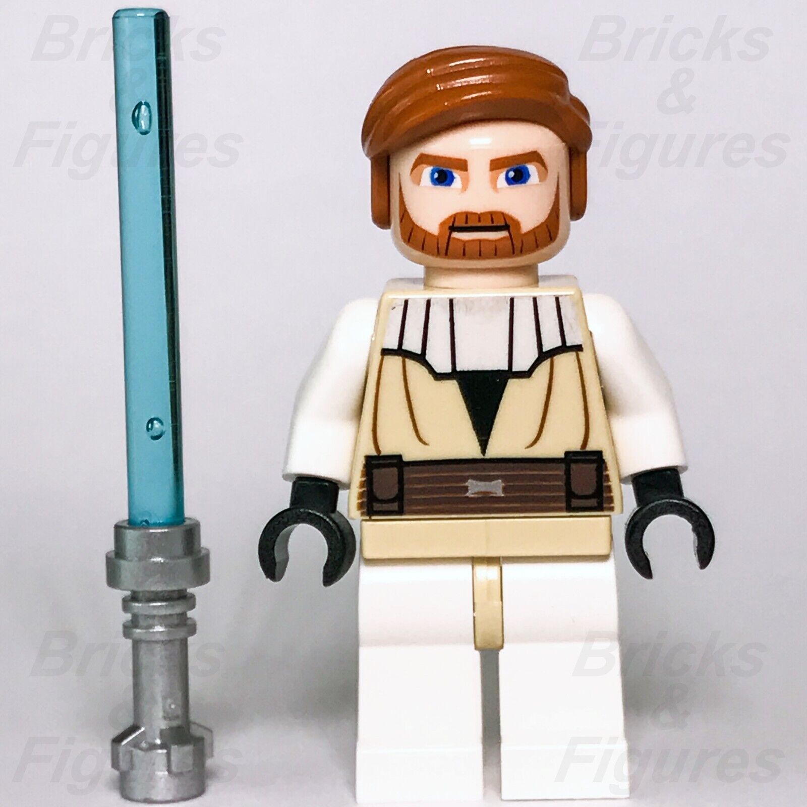 Star Wars LEGO Obi-Wan Kenobi Minifigure Clone Wars Jedi 7753 9525 7931 7676 - Bricks & Figures