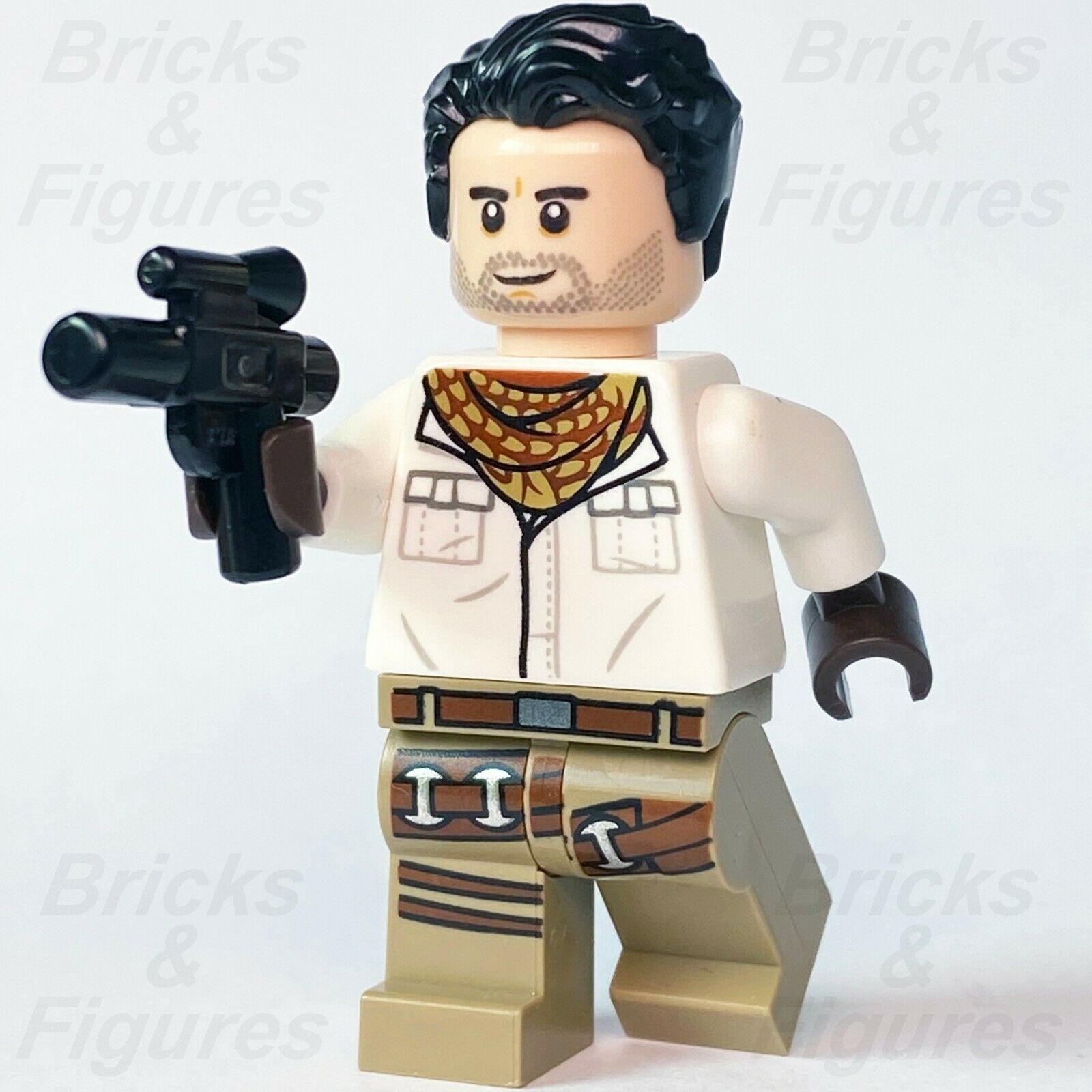 Star Wars LEGO Poe Dameron Resistance Pilot Rise of Skywalker Minifigure 75249 - Bricks & Figures